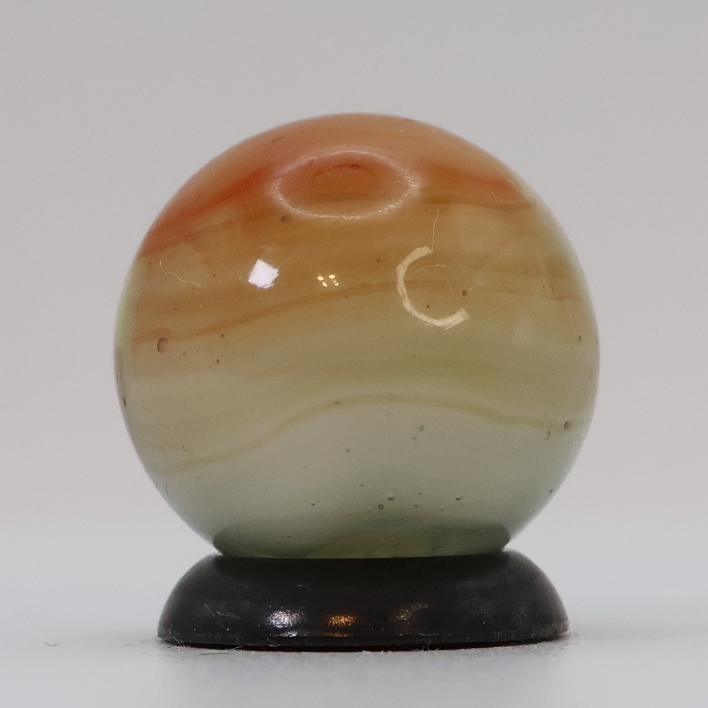 5/8" VTG 5-color Vitro Agate Marble Muted Colors UV URANIUM M-