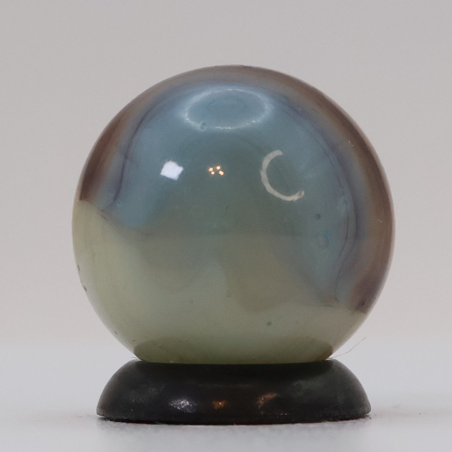 5/8" VTG 5-color Vitro Agate Marble Muted Colors UV URANIUM M-