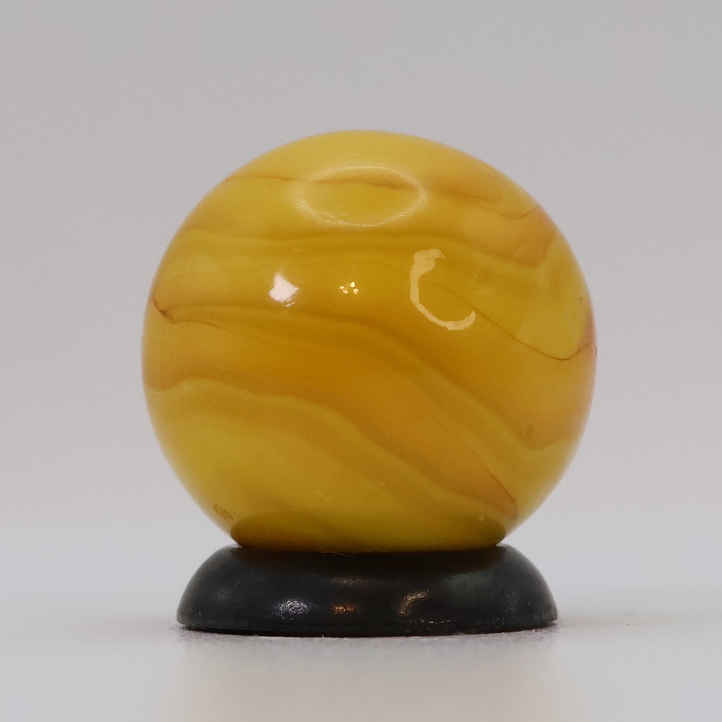 5/8" Opaque Yellow Swirl UV NM+