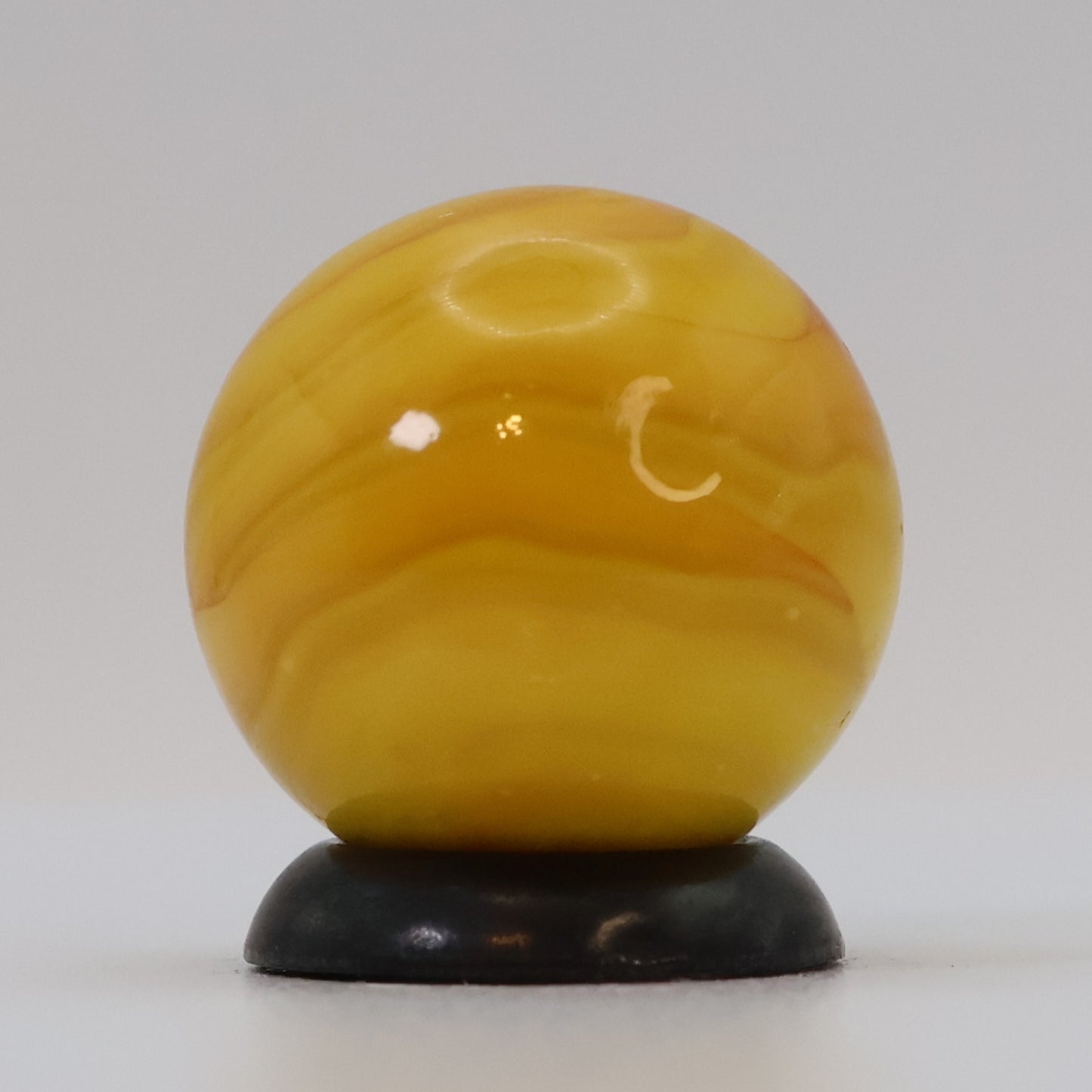 5/8" Opaque Yellow Swirl UV NM+