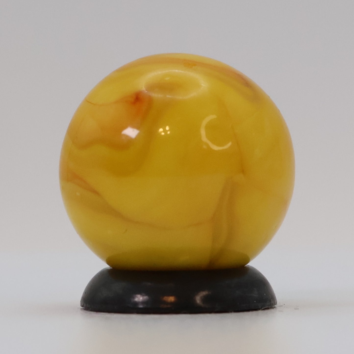 5/8" Opaque Yellow Swirl UV NM+