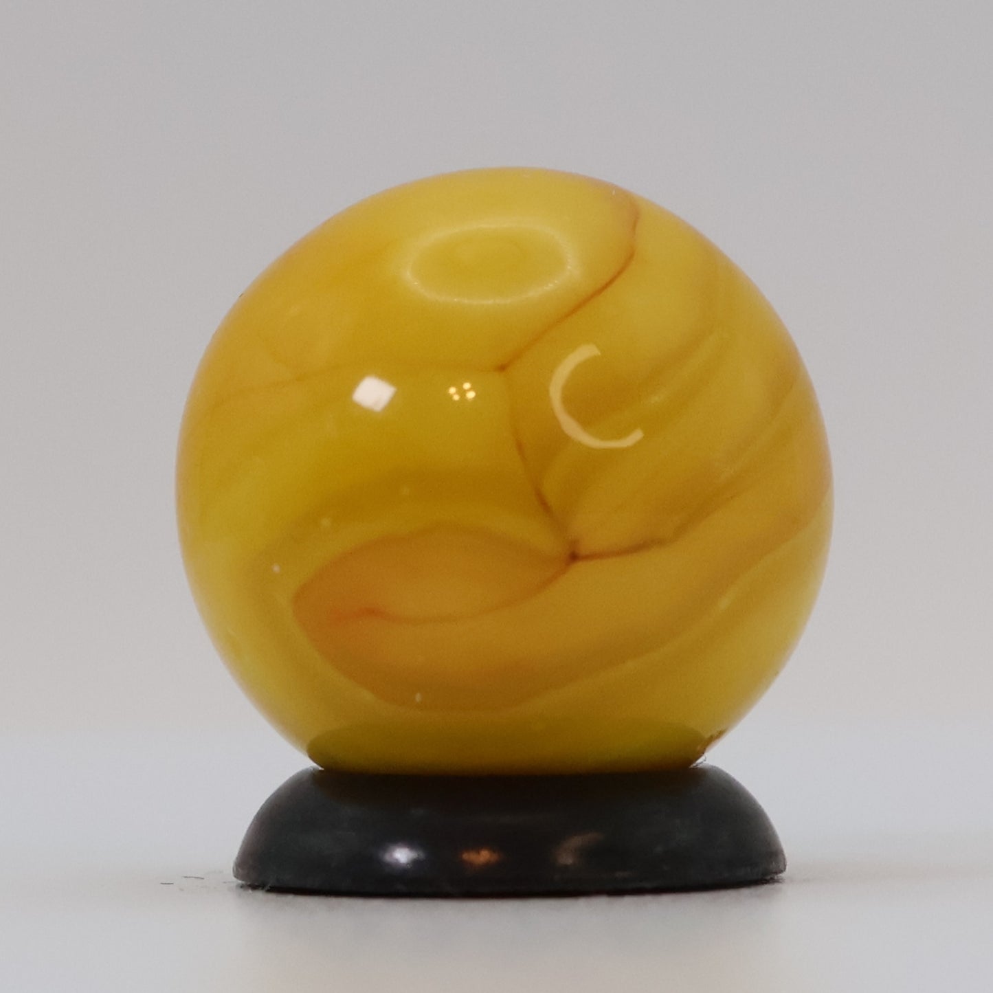 5/8" Opaque Yellow Swirl UV NM+