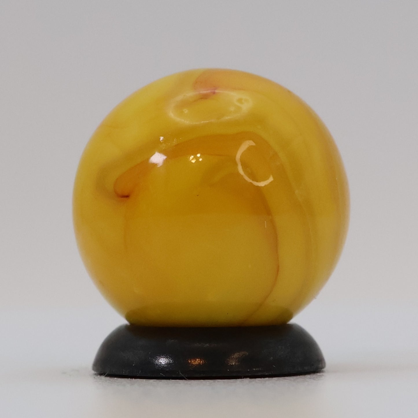 5/8" Opaque Yellow Swirl UV NM+