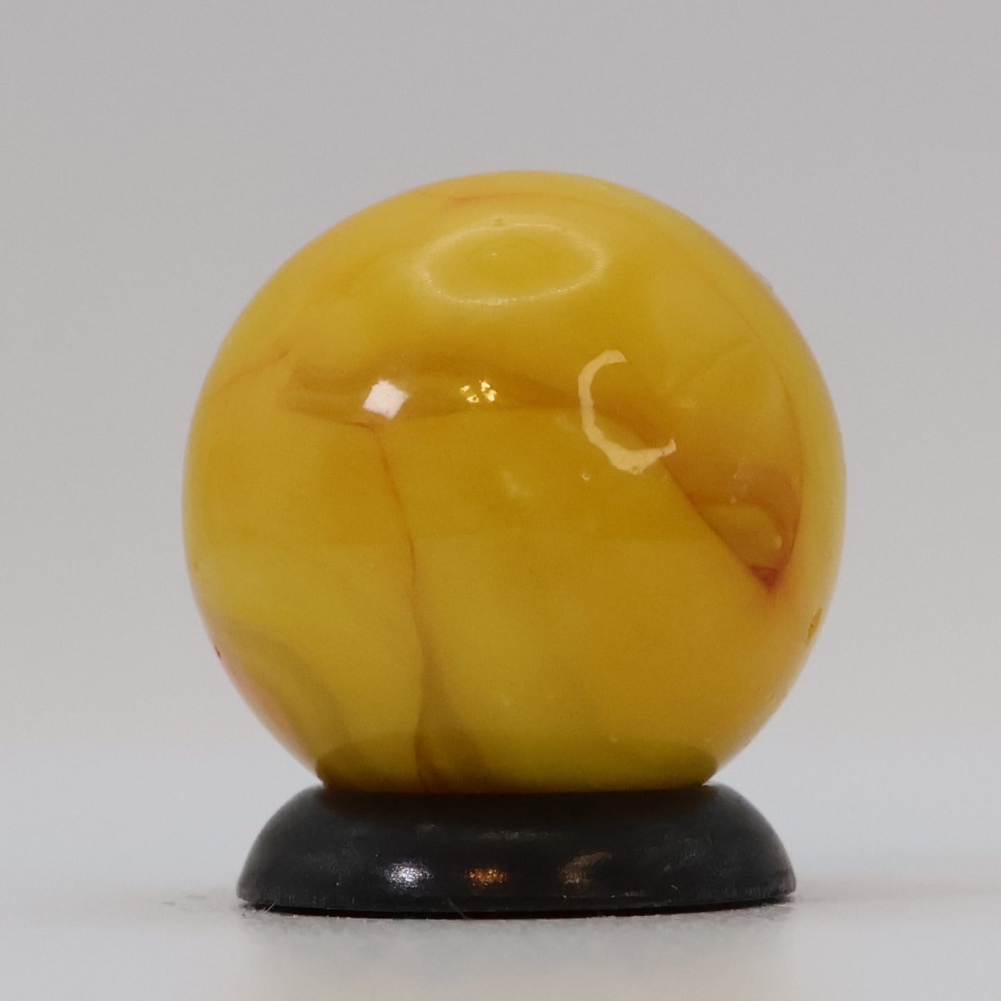 5/8" Opaque Yellow Swirl UV NM+