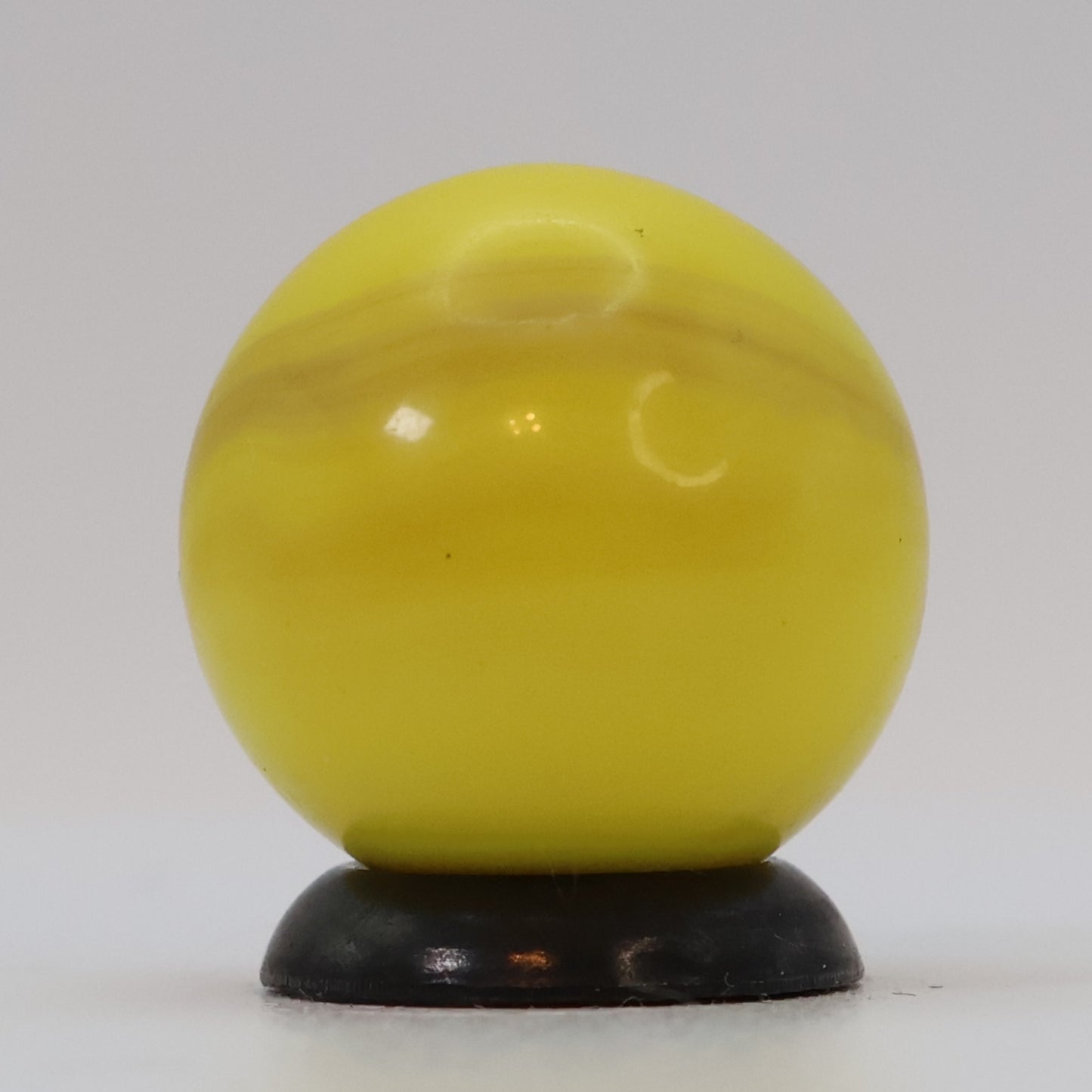 5/8" Akro Agate Patch Marble Yellow & Red UV M- Ketchup & Mustard?