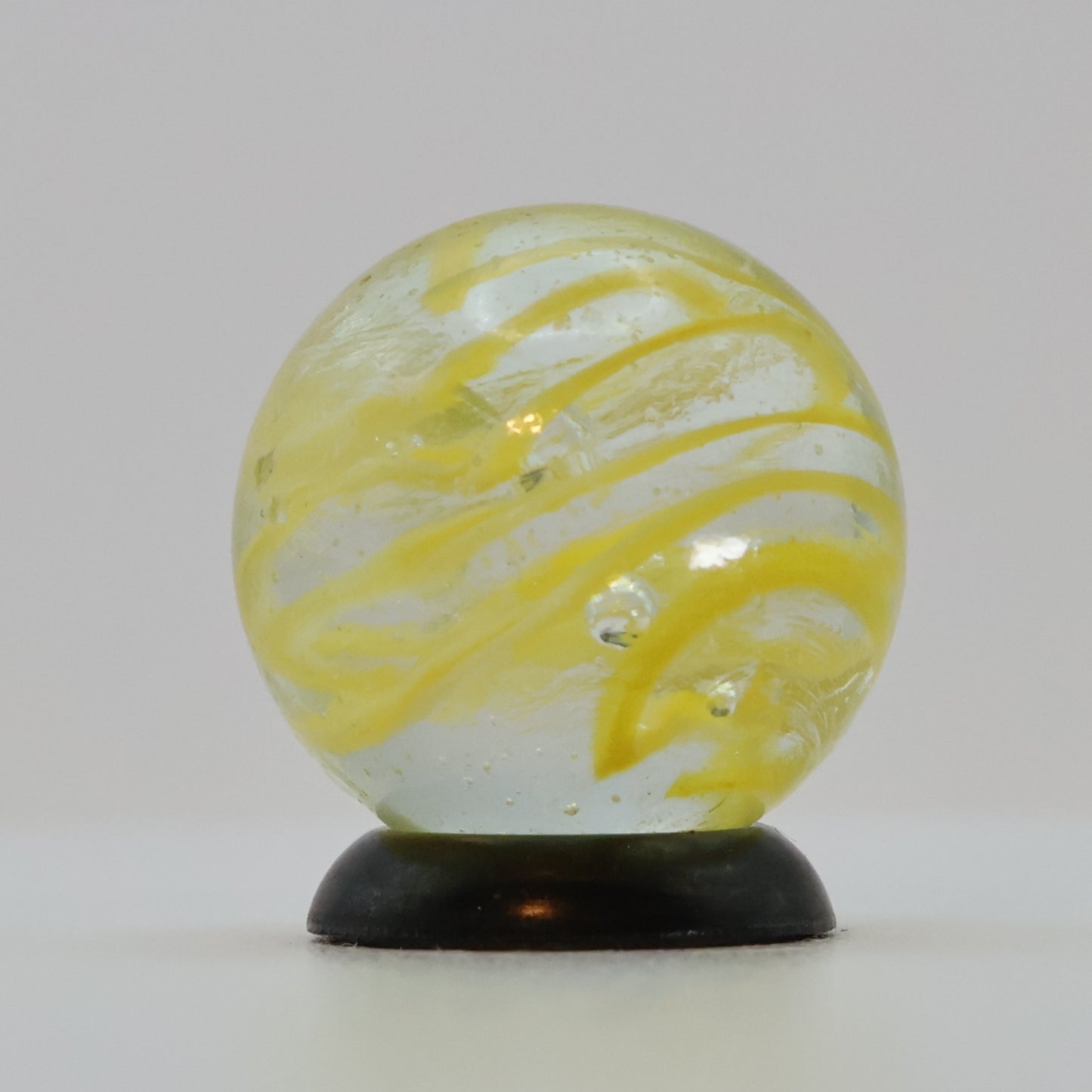 5/8" Veiligglas Yellow Marble NM+ Wire Pull backlit