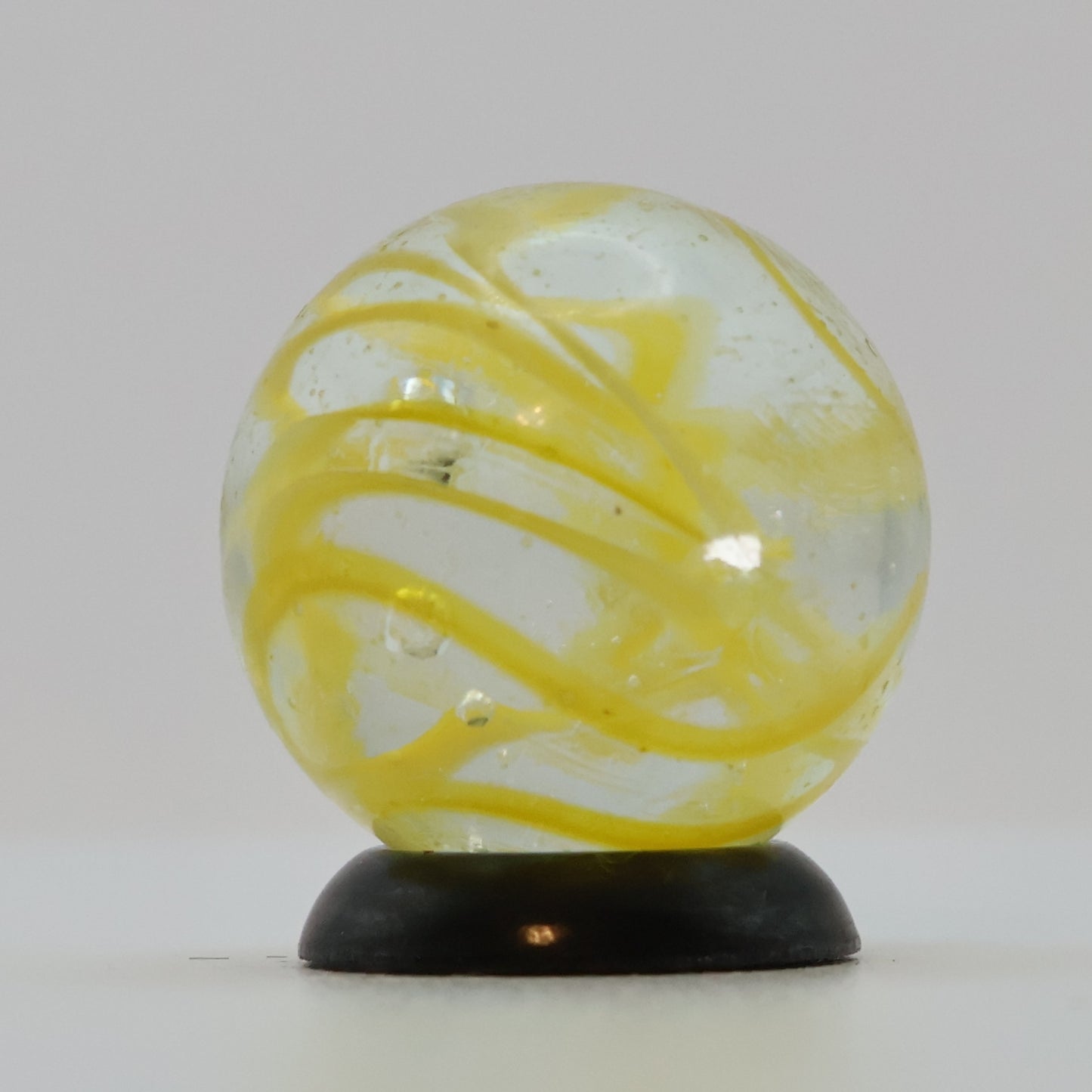 5/8" Veiligglas Yellow Marble NM+ Wire Pull backlit