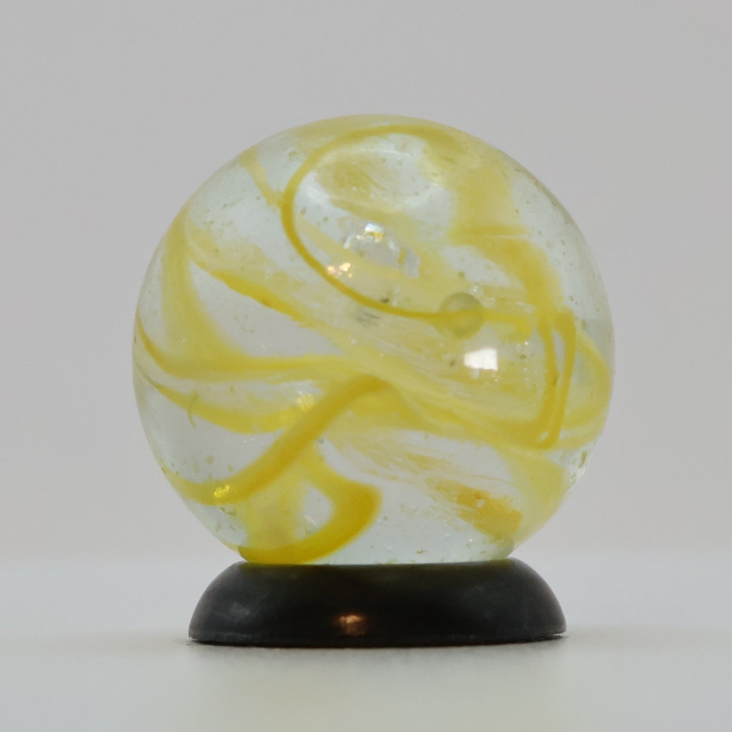 5/8" Veiligglas Yellow Marble NM+ Wire Pull backlit