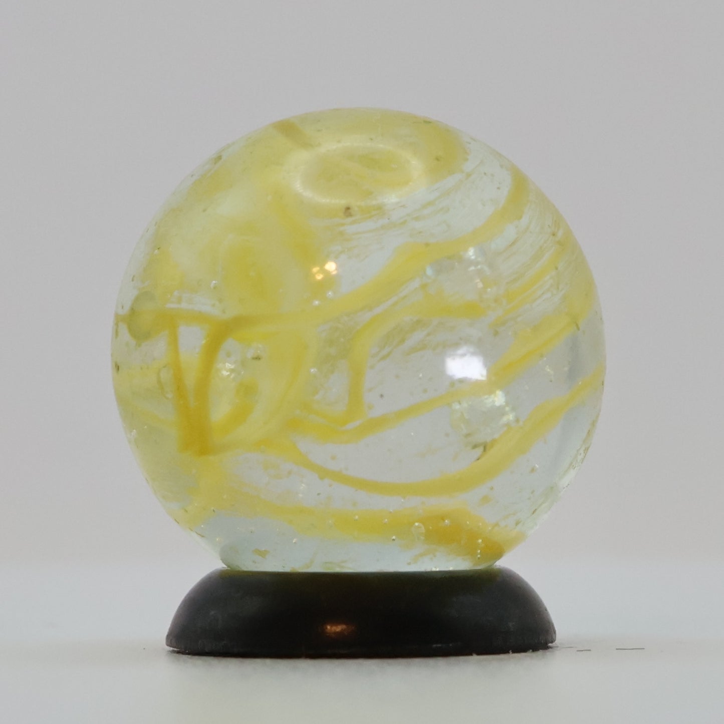 5/8" Veiligglas Yellow Marble NM+ Wire Pull backlit