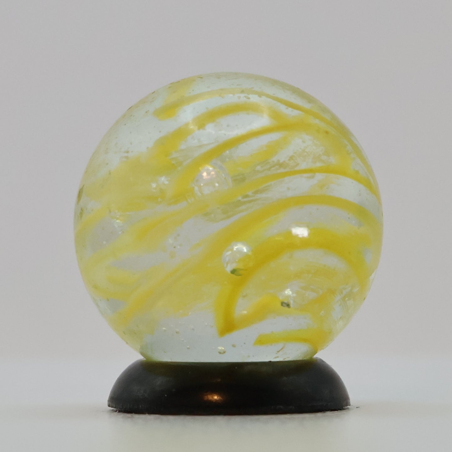 5/8" Veiligglas Yellow Marble NM+ Wire Pull backlit