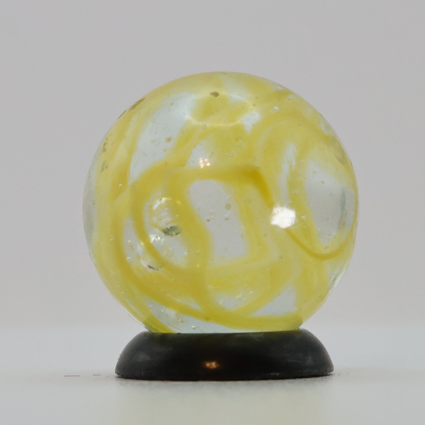 5/8" Veiligglas Yellow Marble NM+ Wire Pull backlit