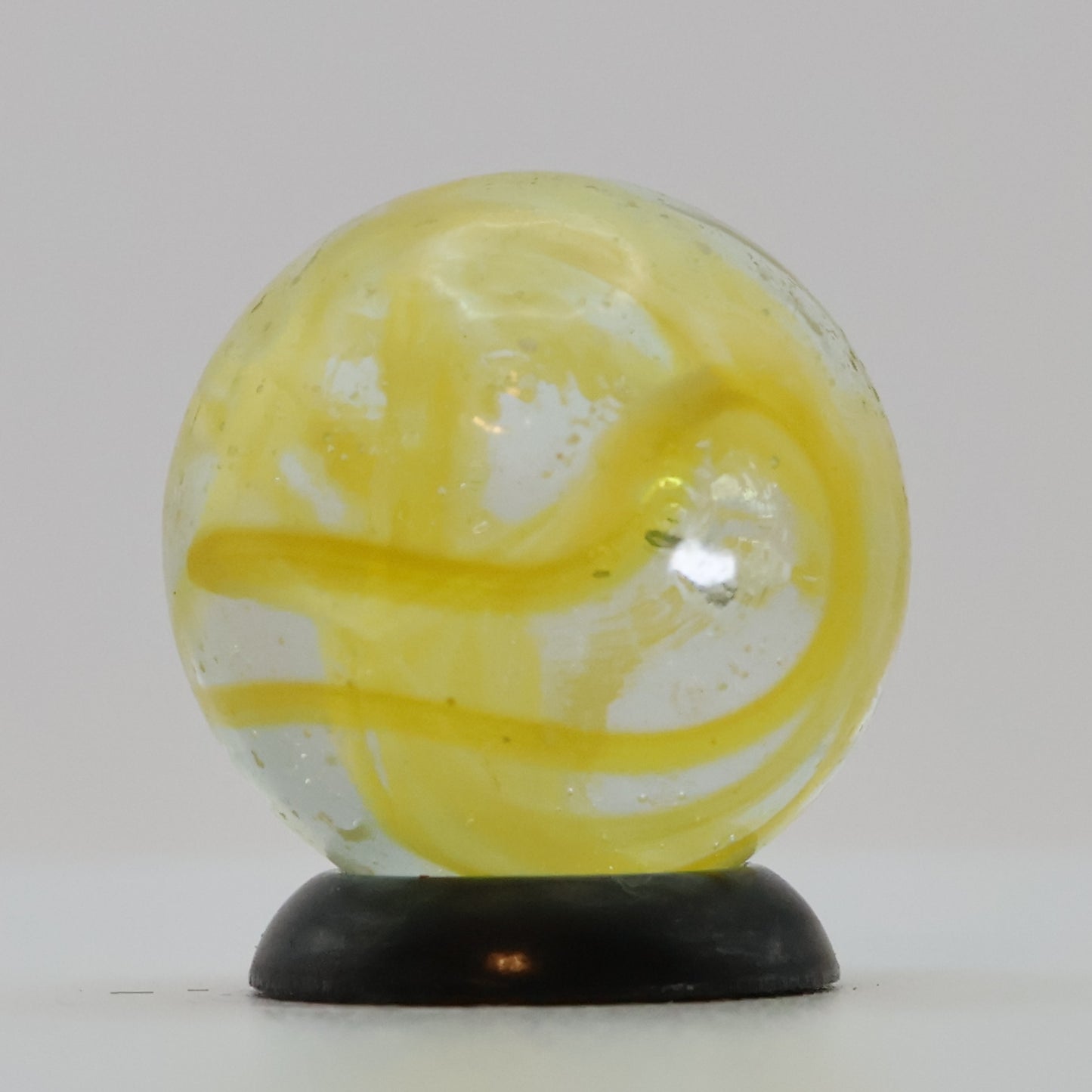 5/8" Veiligglas Yellow Marble NM+ Wire Pull backlit