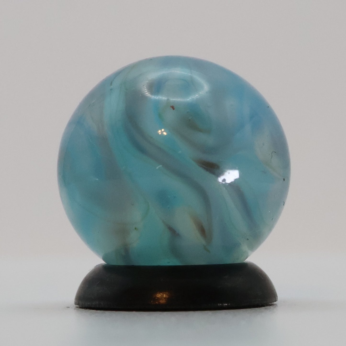 5/8" Blue & Purple Wire Pull? Marble NM+