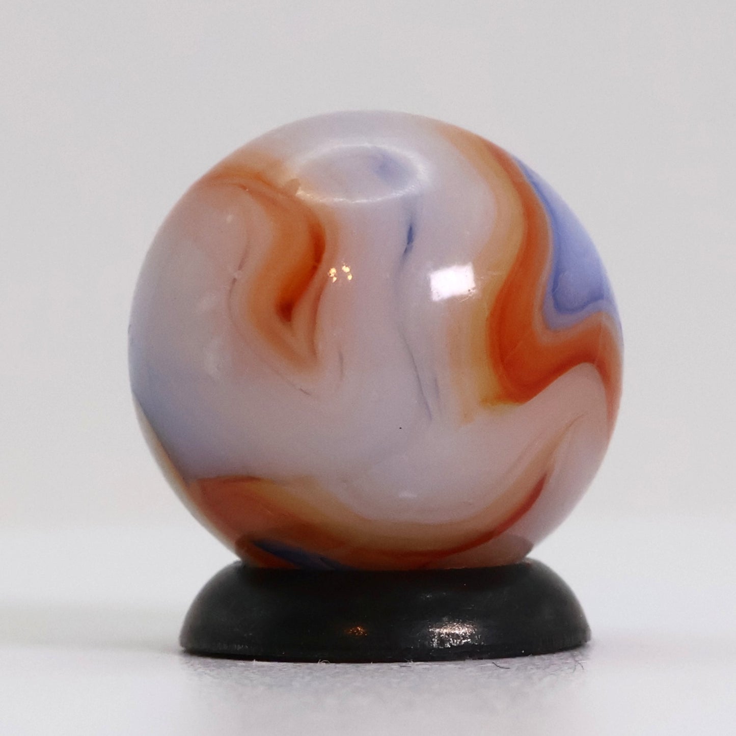 5/8" Swirl Marble Red White & Blue Champion? NM+