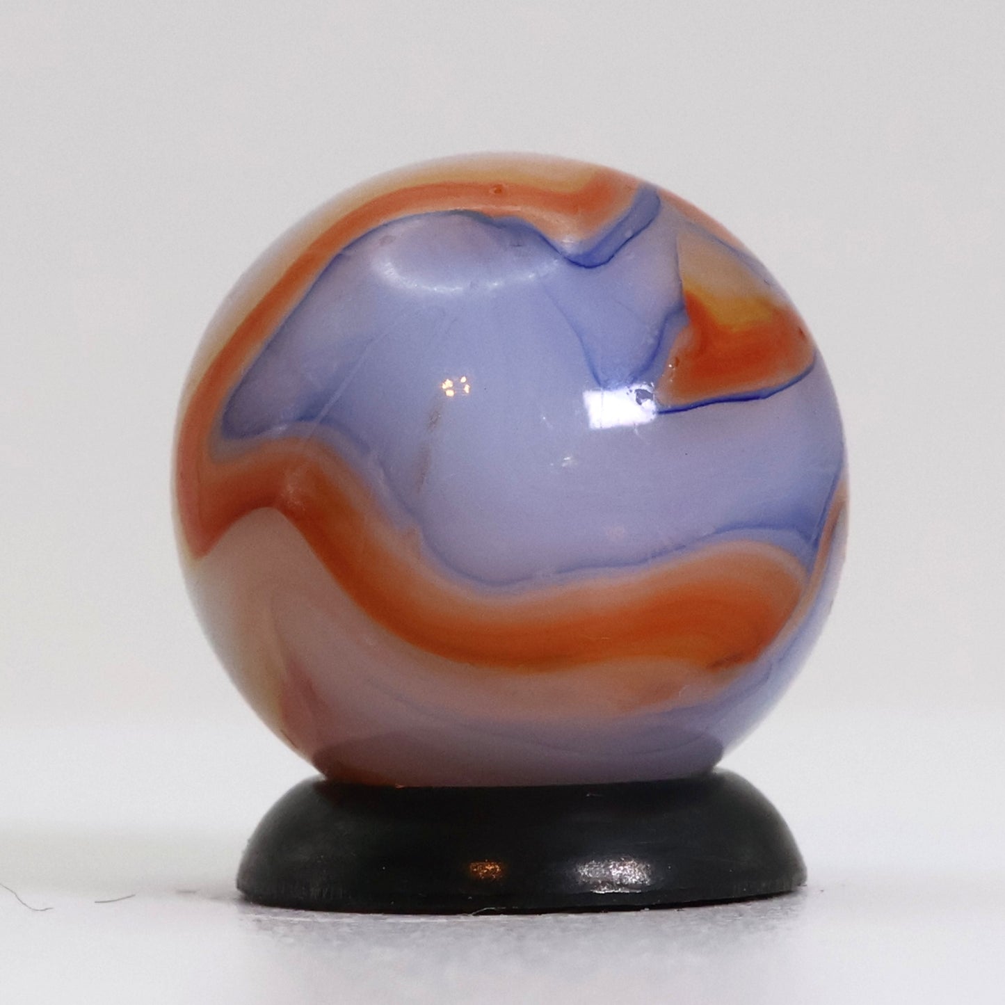 5/8" Swirl Marble Red White & Blue Champion? NM+