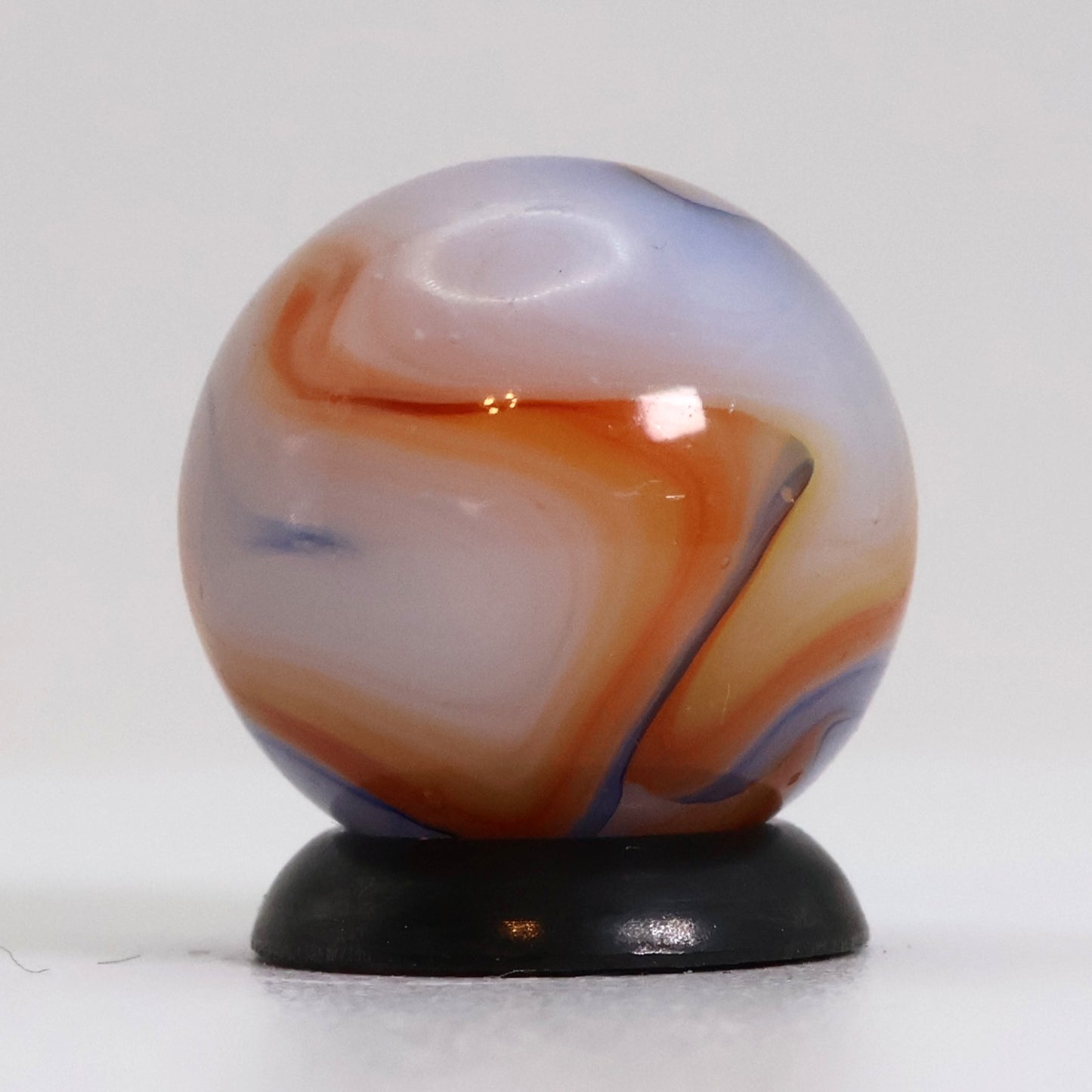 5/8" Swirl Marble Red White & Blue Champion? NM+