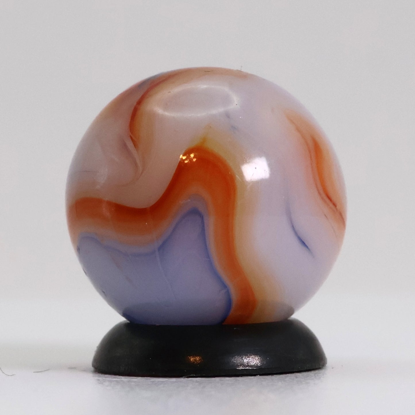 5/8" Swirl Marble Red White & Blue Champion? NM+