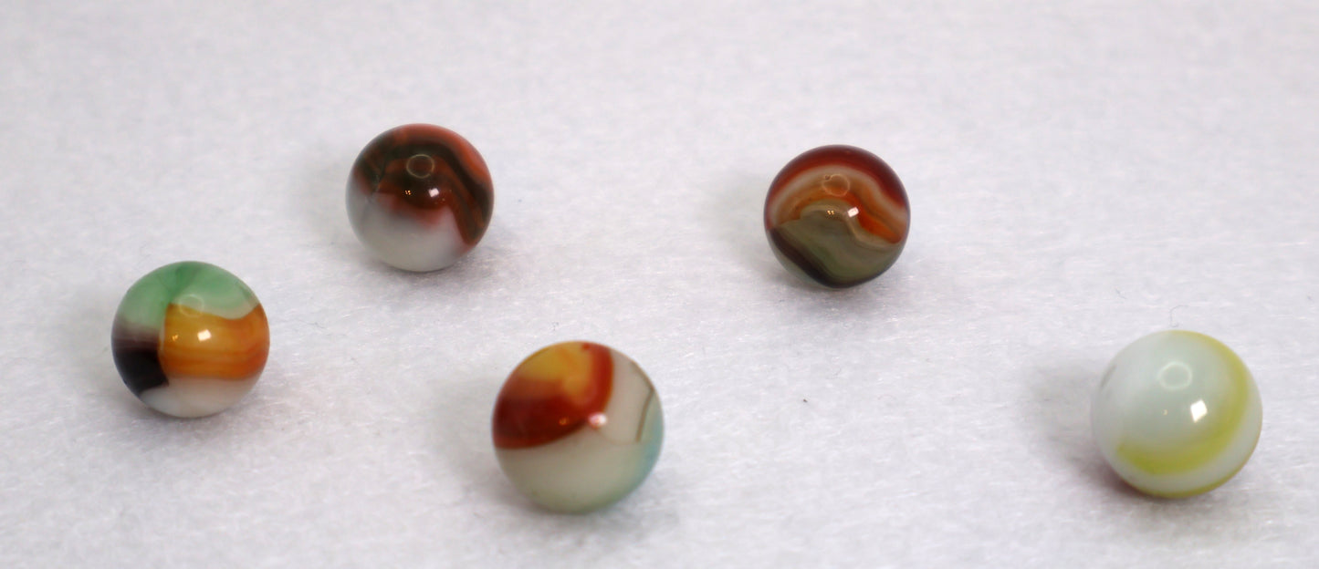5pk 5/8" Vitro Agate Marble Mix NM-M