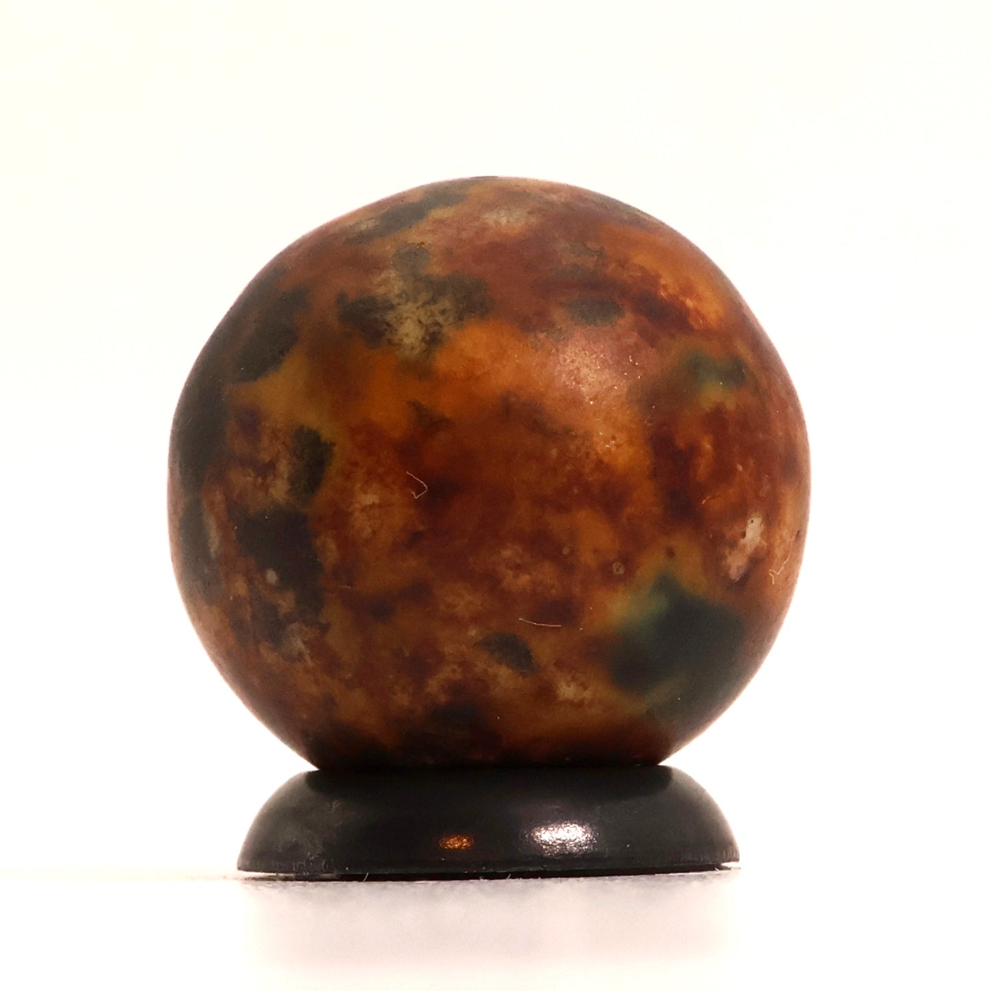5/8" Fancy Bennington Marble Blue Green Brown MINT