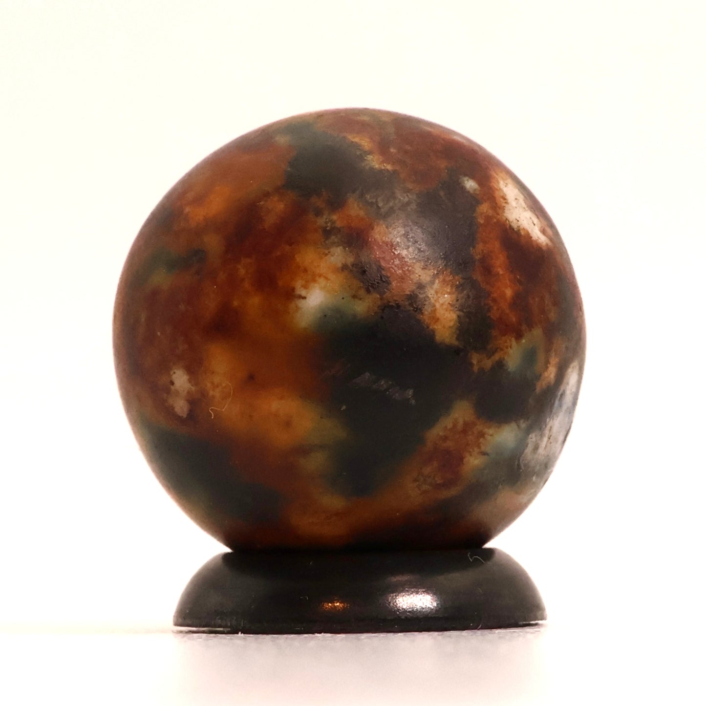 5/8" Fancy Bennington Marble Blue Green Brown MINT
