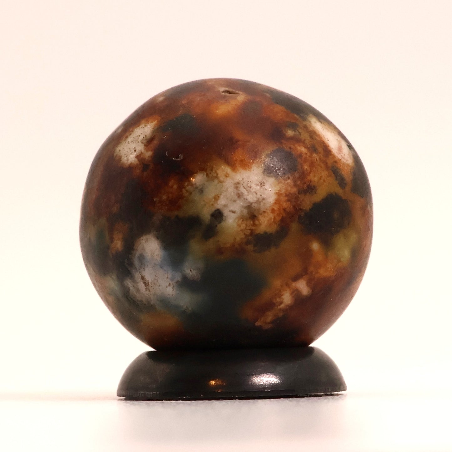 5/8" Fancy Bennington Marble Blue Green Brown MINT