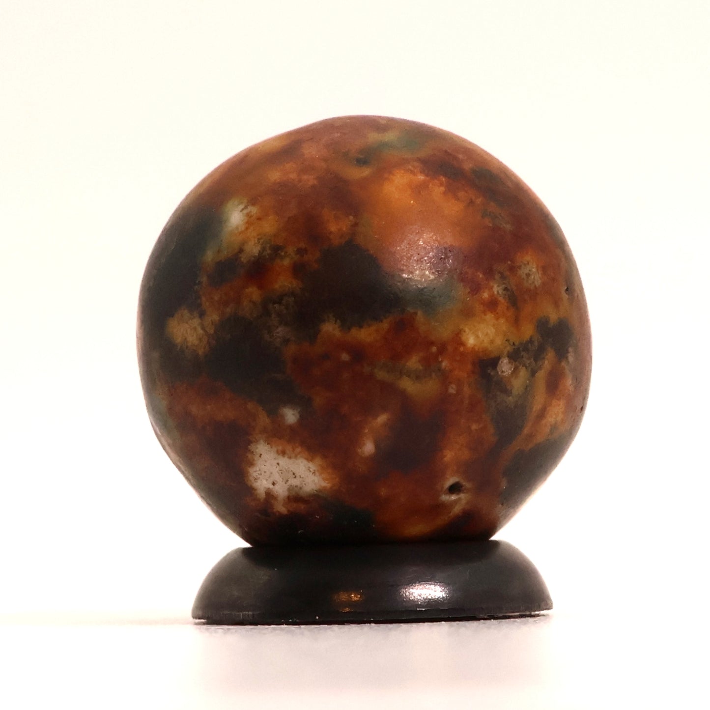 5/8" Fancy Bennington Marble Blue Green Brown MINT