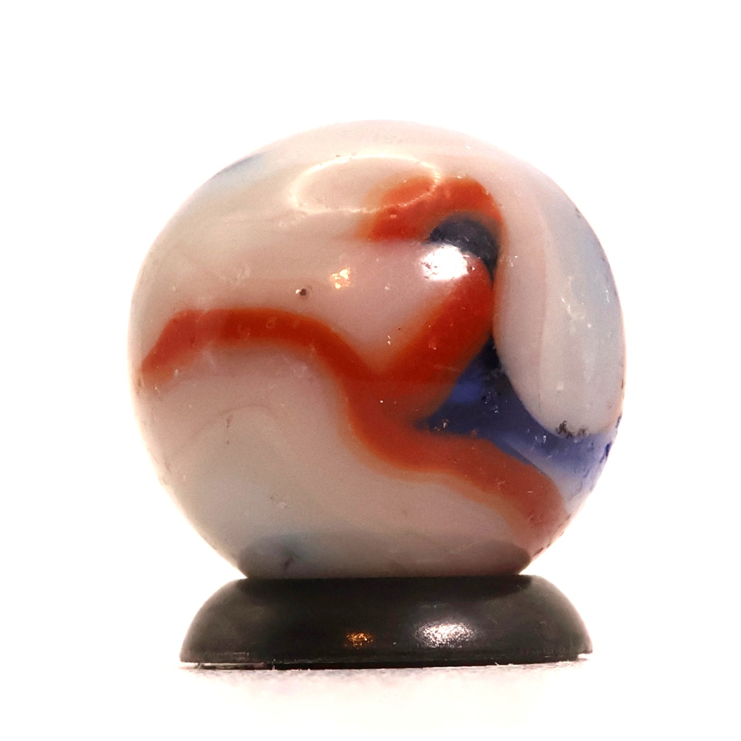 5/8" Swirl Marble Red White & Blue Champion? NM-