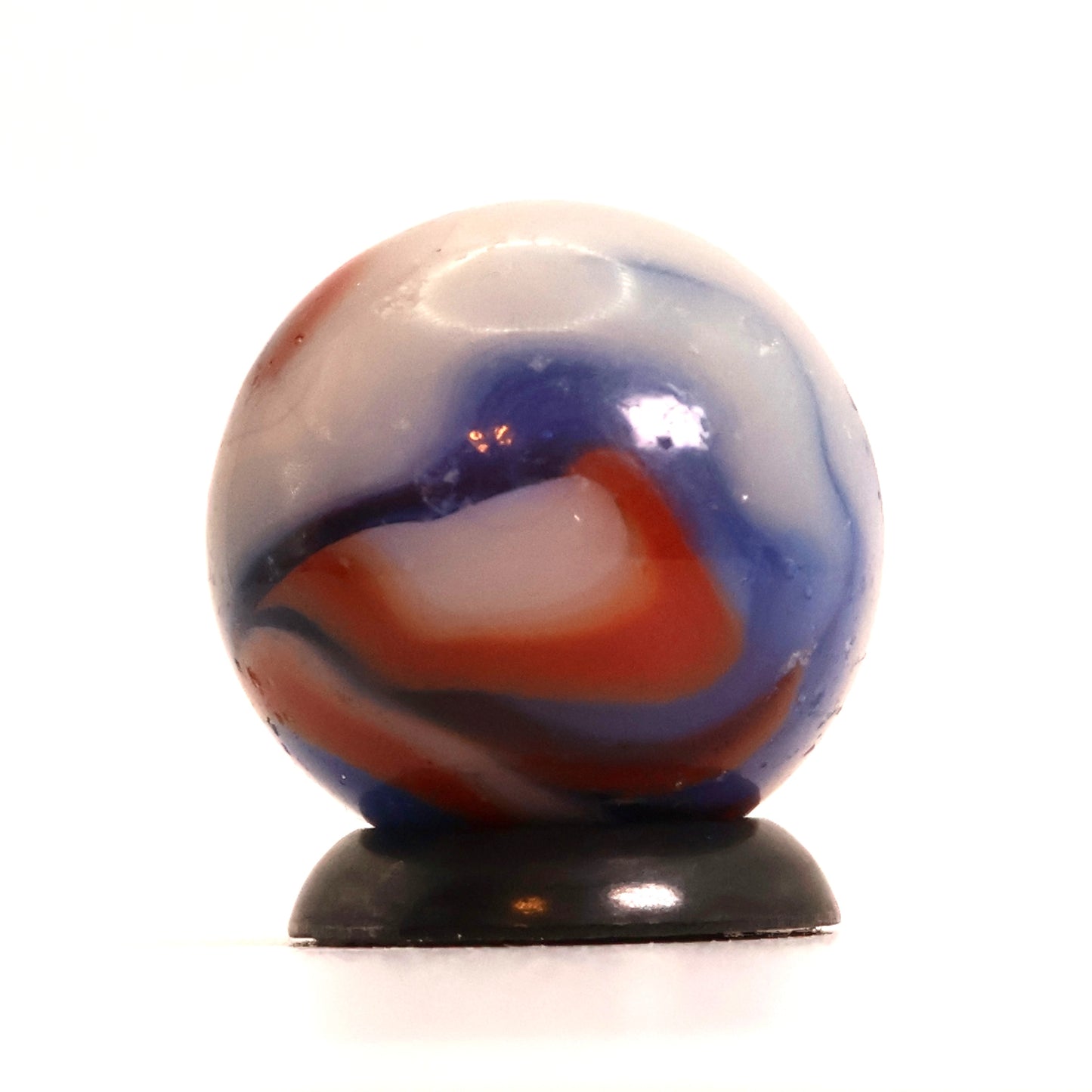 5/8" Swirl Marble Red White & Blue Champion? NM-