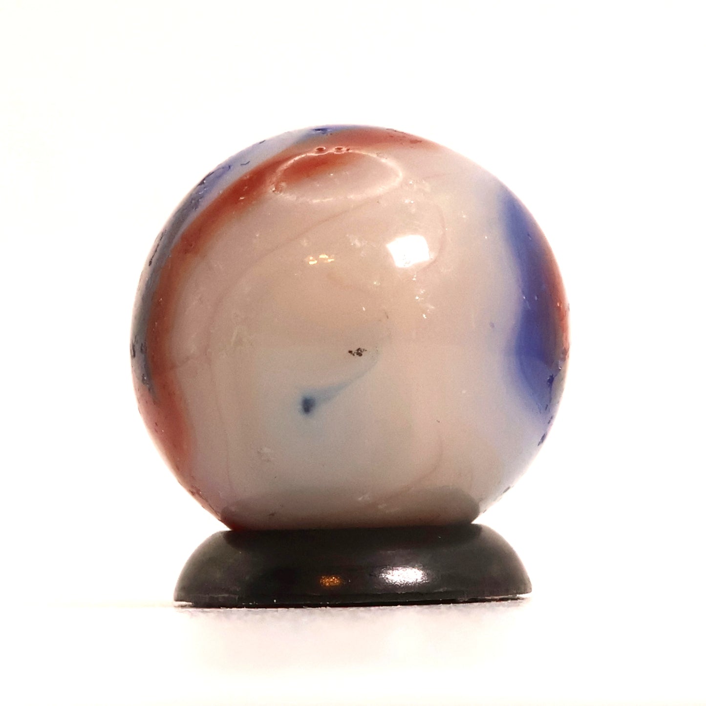 5/8" Swirl Marble Red White & Blue Champion? NM-