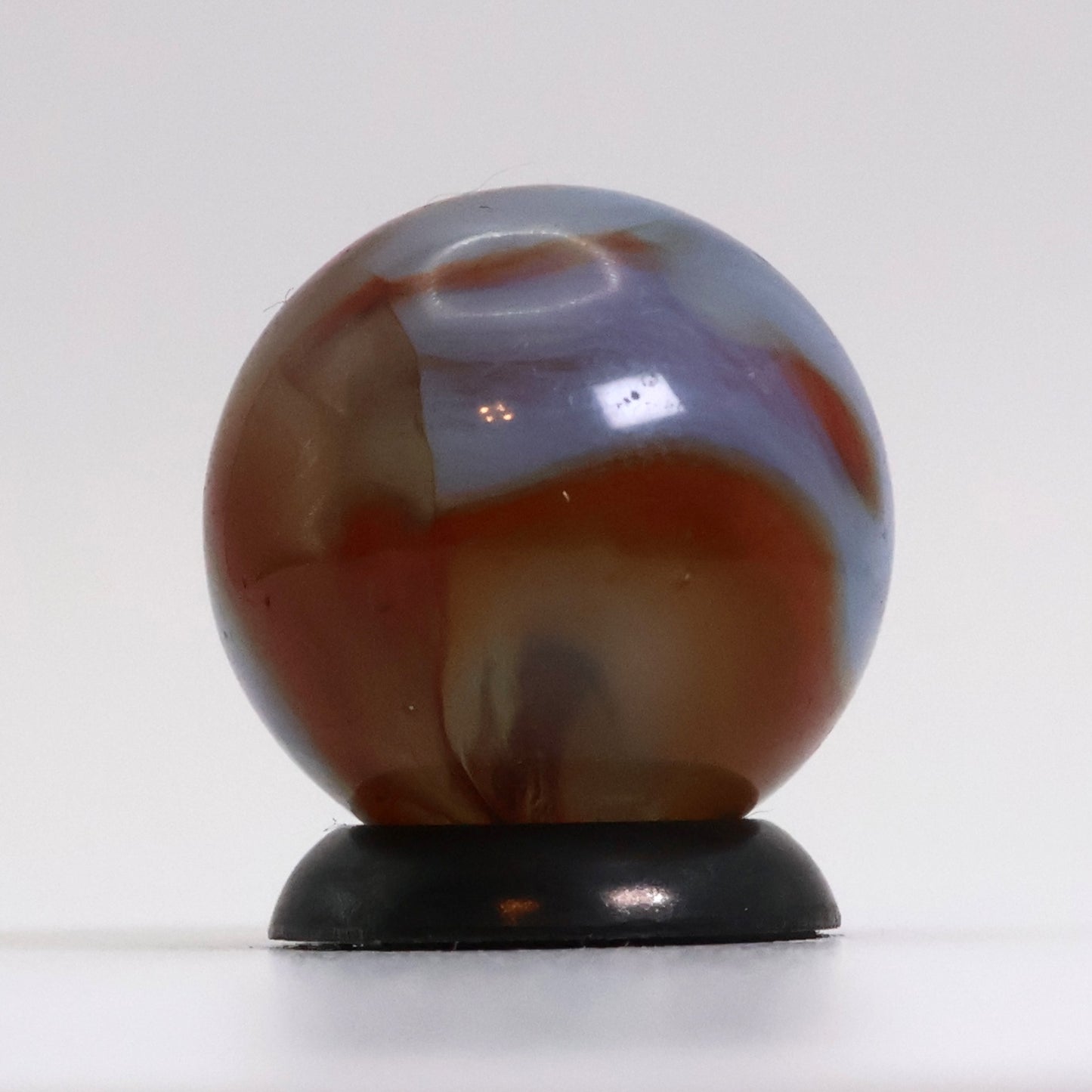 5/8" Alley Agate St Mary's Ghost Marble NM-