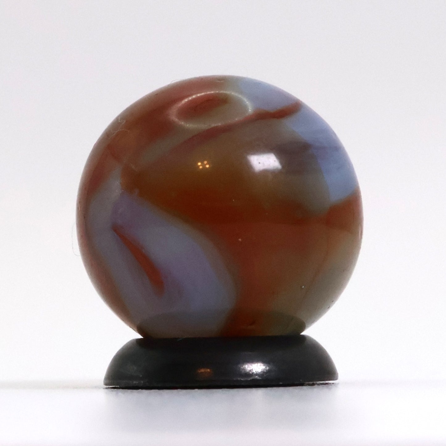 5/8" Alley Agate St Mary's Ghost Marble NM-