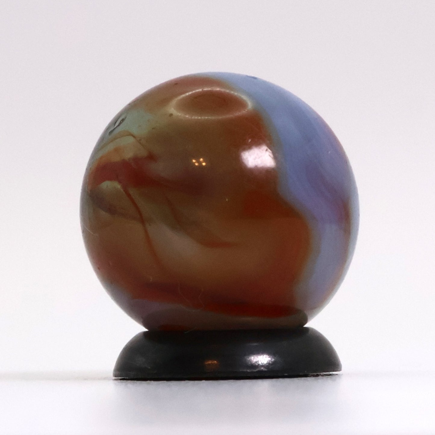 5/8" Alley Agate St Mary's Ghost Marble NM-