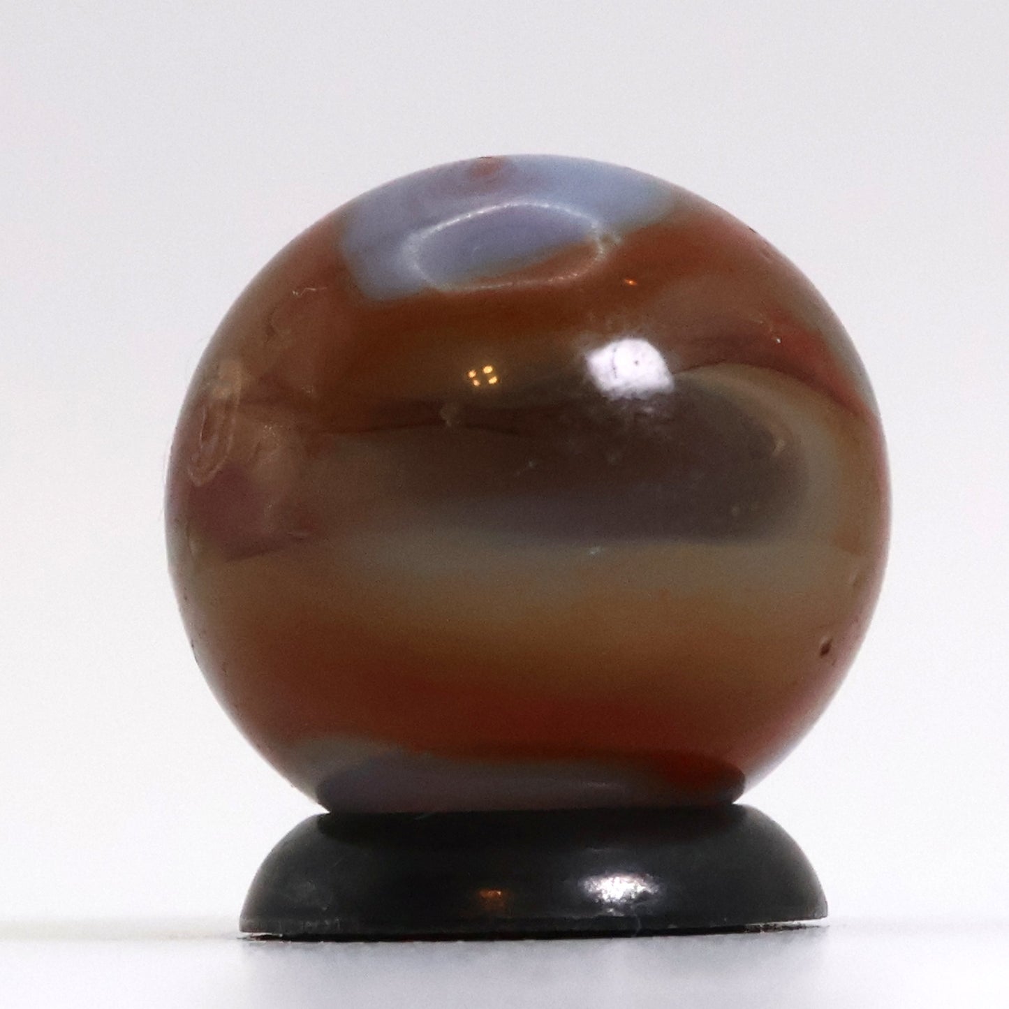 5/8" Alley Agate St Mary's Ghost Marble NM-