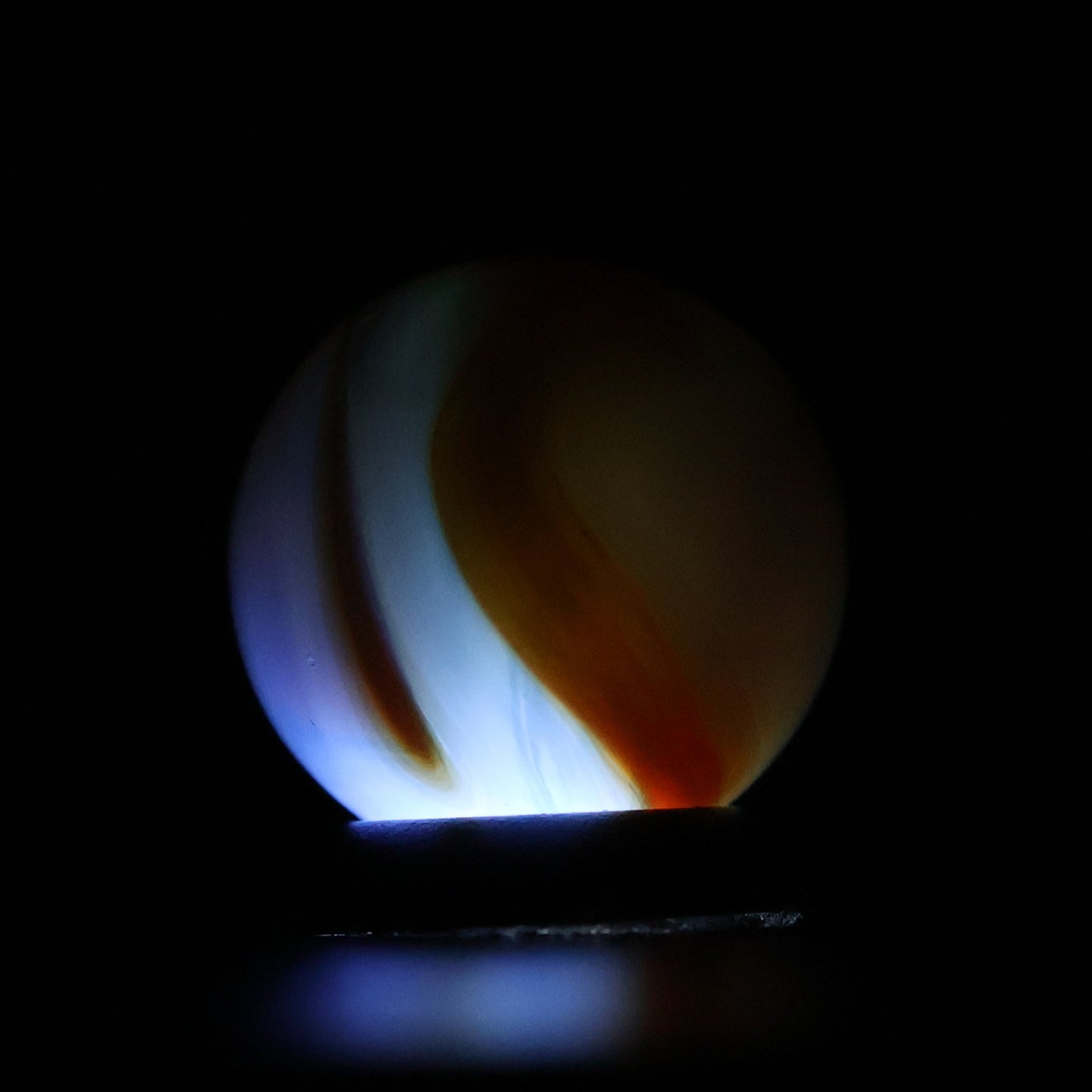 5/8" Alley Agate Ghost Marble NM+
