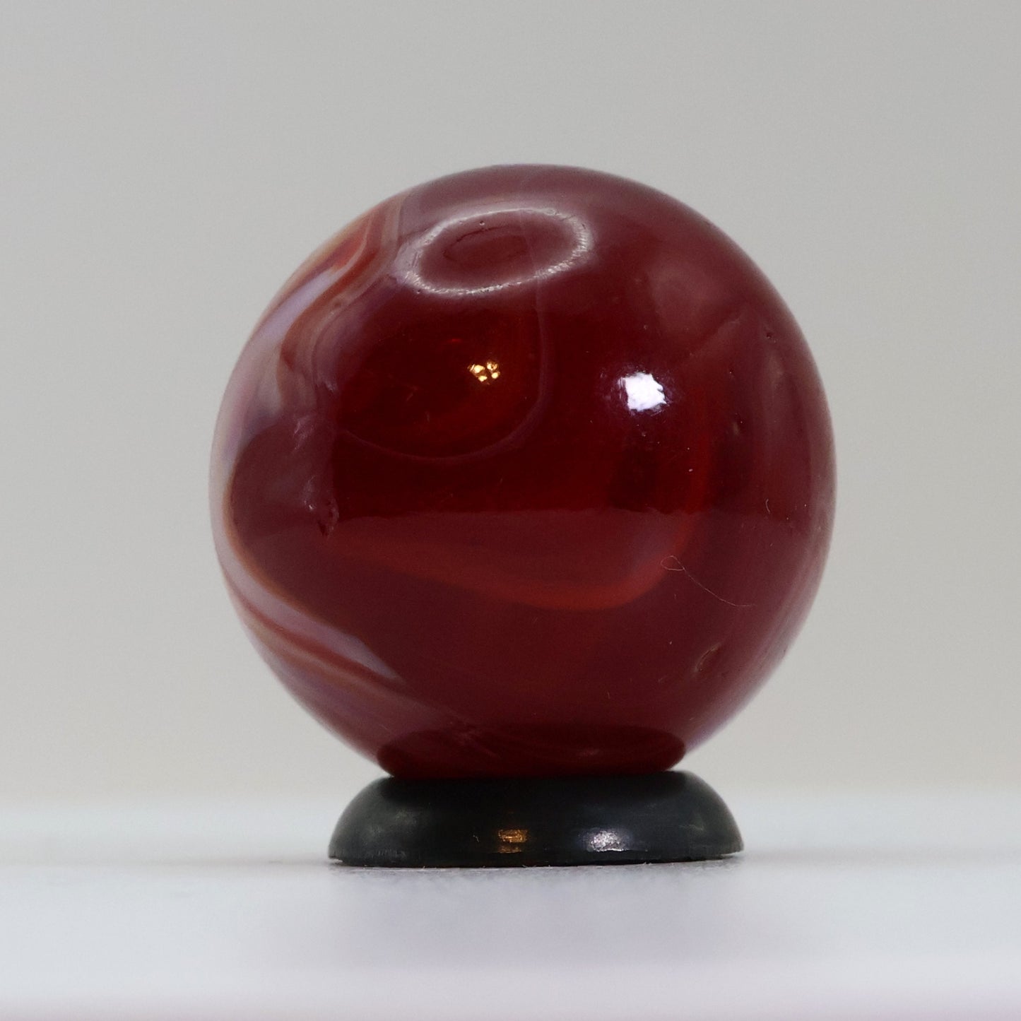 3/4" Gorgeous Turkey Head MF Christensen Red Slag Marble UV NM++