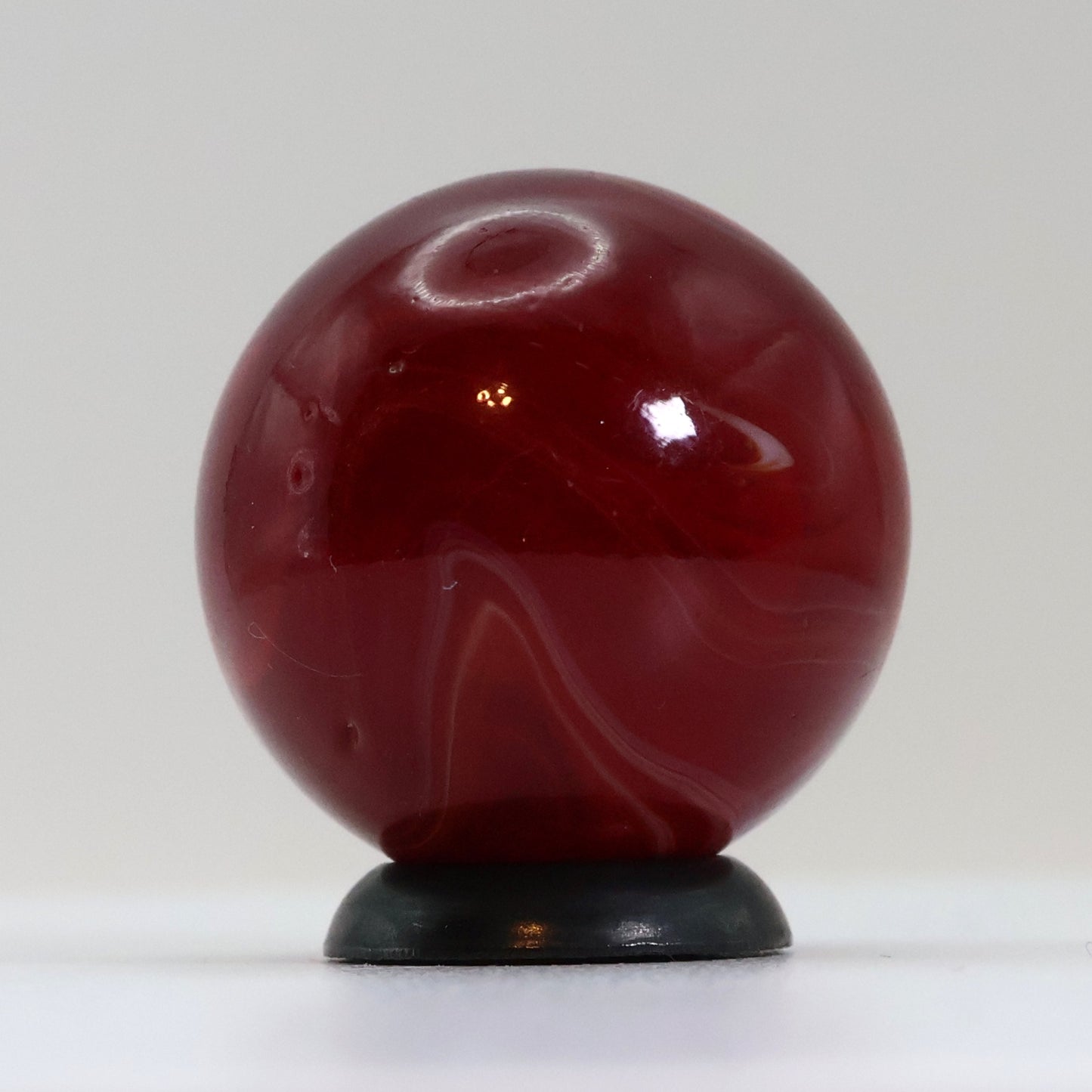 3/4" Gorgeous Turkey Head MF Christensen Red Slag Marble UV NM++