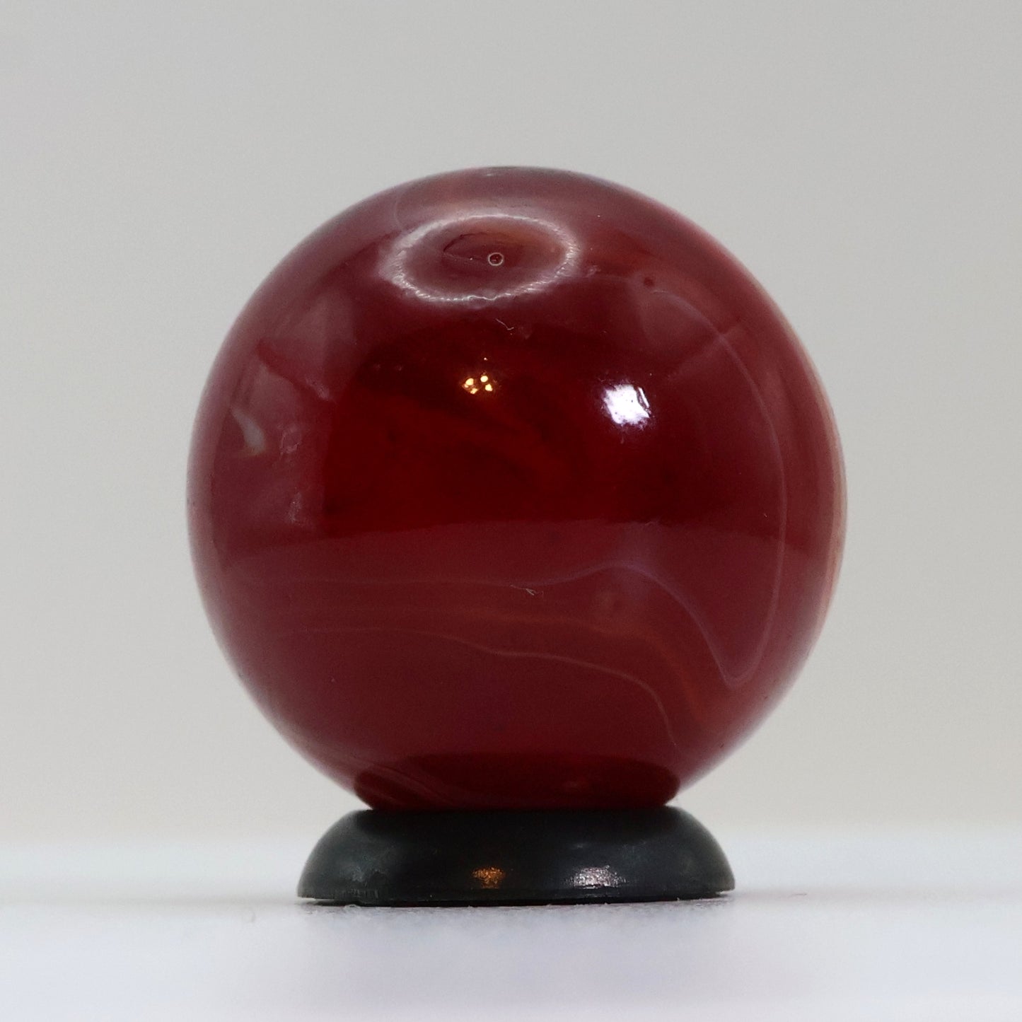 3/4" Gorgeous Turkey Head MF Christensen Red Slag Marble UV NM++
