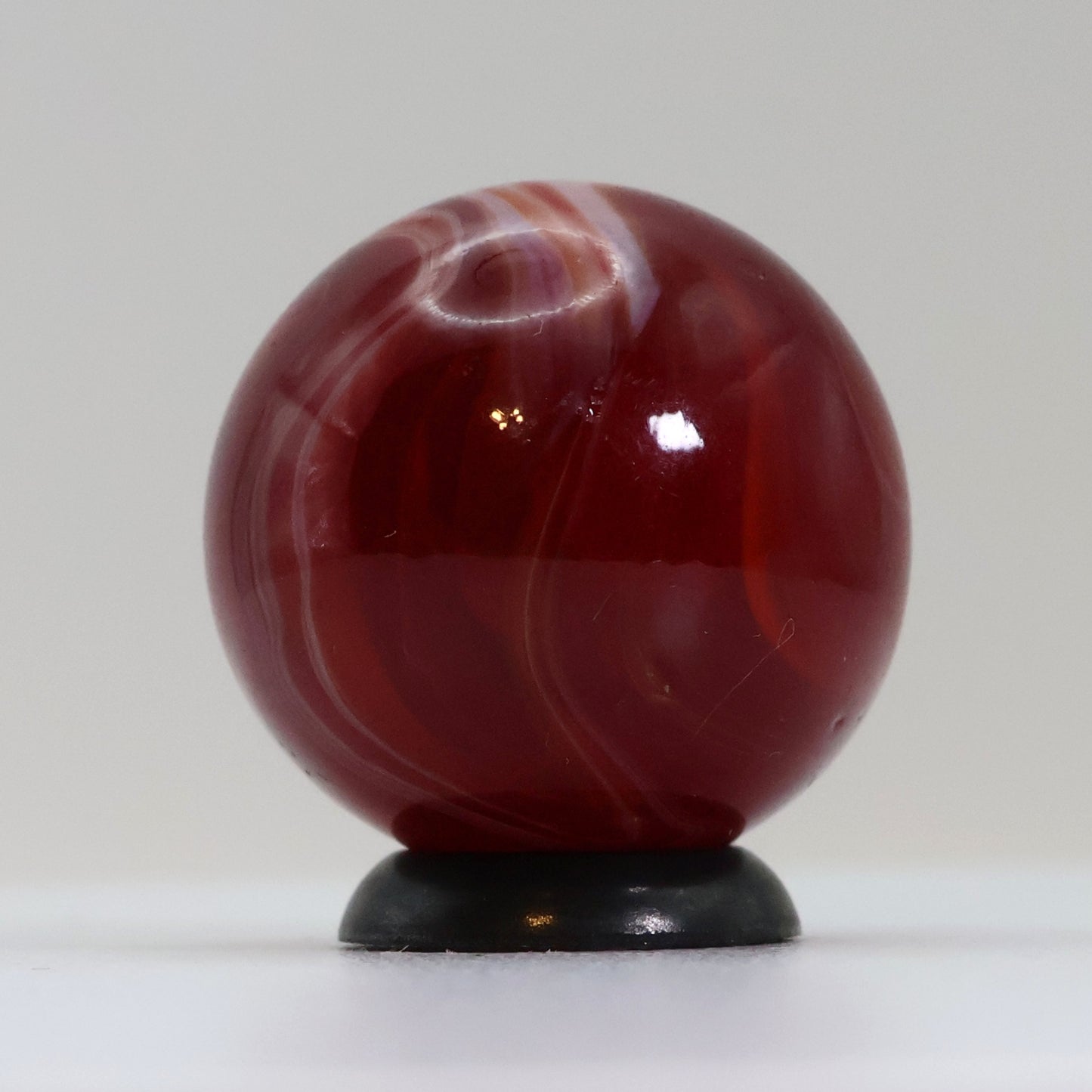 3/4" Gorgeous Turkey Head MF Christensen Red Slag Marble UV NM++