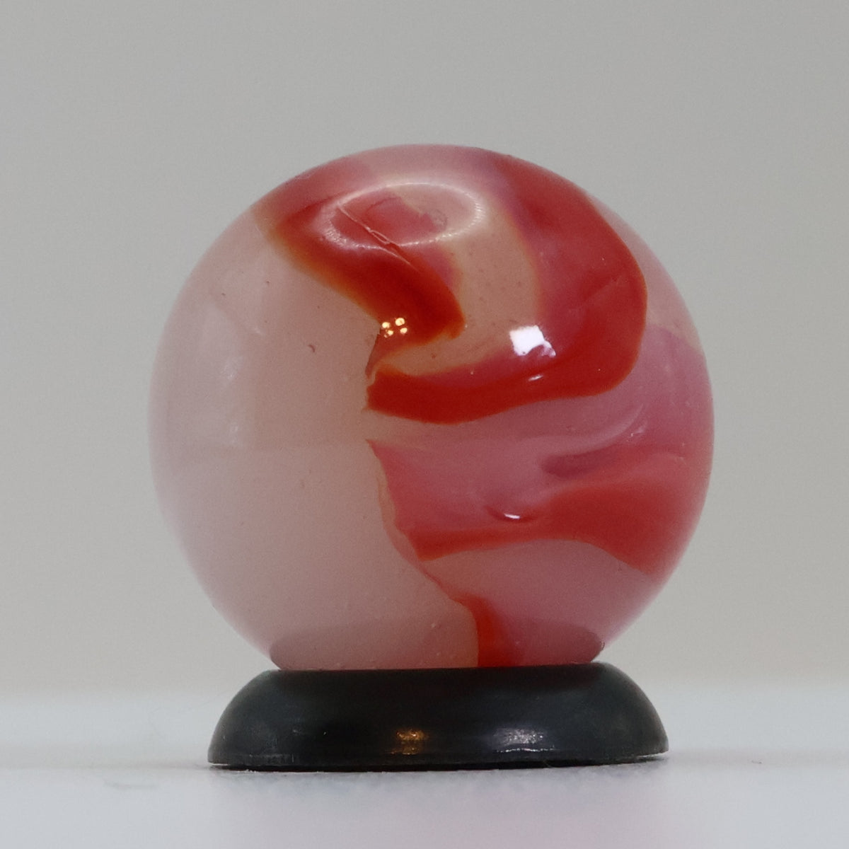 5/8" Peltier Rainbo Wet MINT cloudy & red