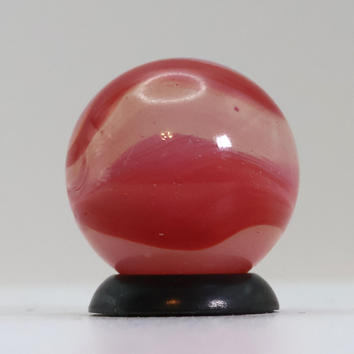 5/8" Peltier Rainbo Wet MINT cloudy & red