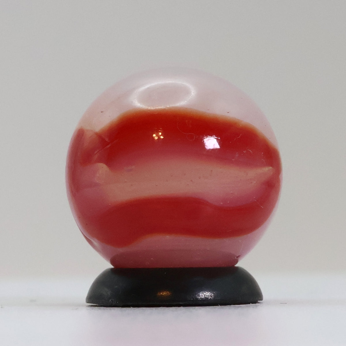 5/8" Peltier Rainbo Wet MINT cloudy & red