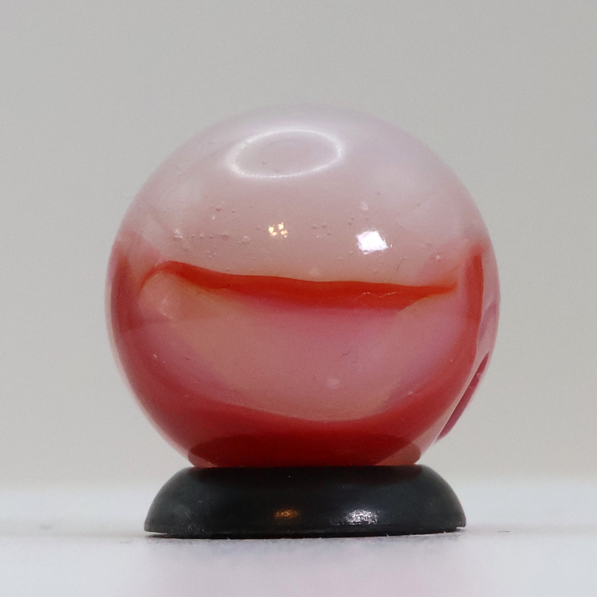5/8" Peltier Rainbo Wet MINT cloudy & red