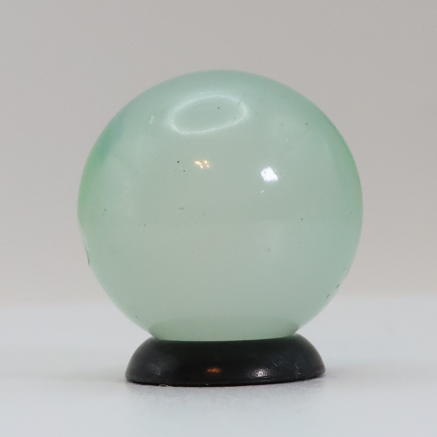 3/4" Akro Agate Patch Marble Cloudy & Green NM