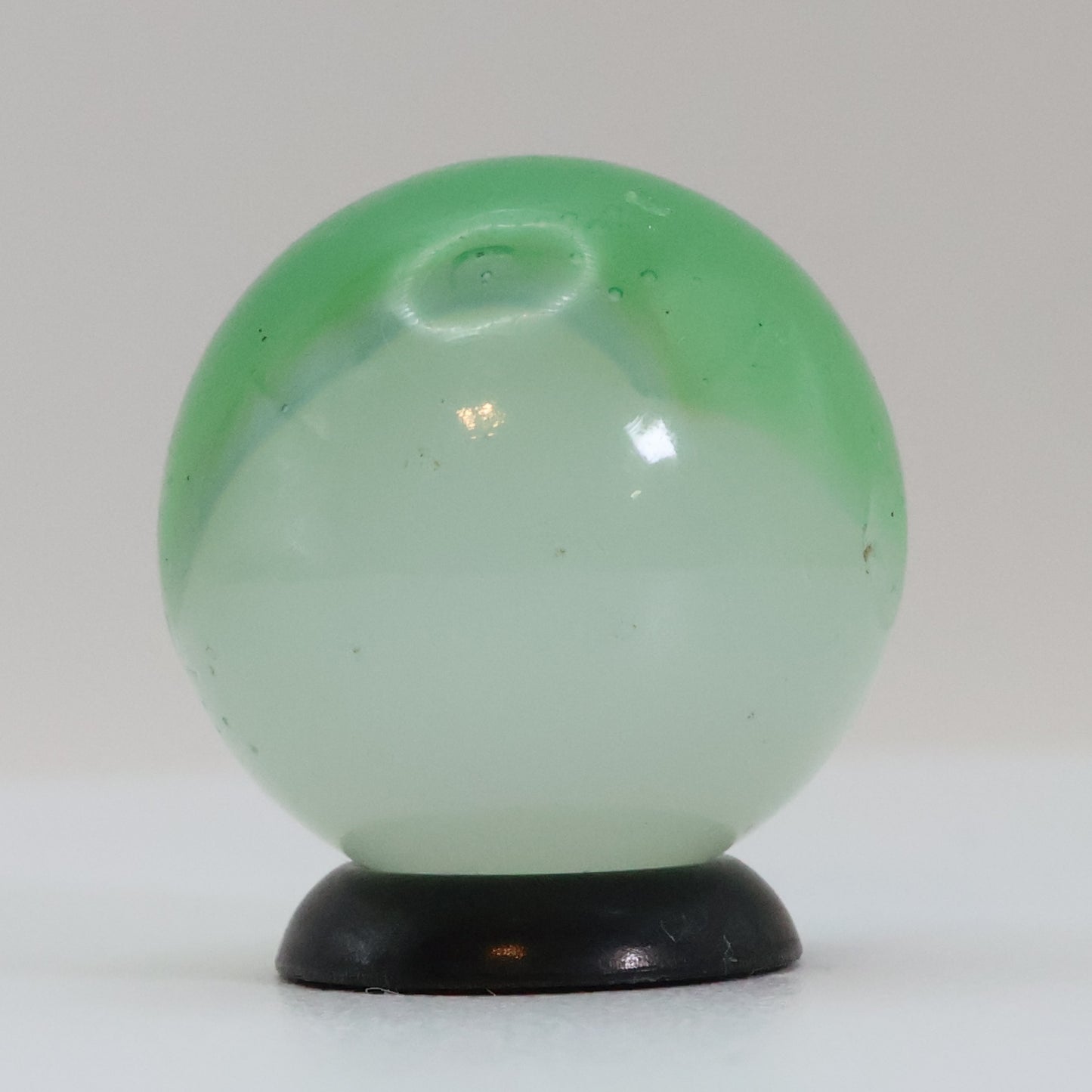 3/4" Akro Agate Patch Marble Cloudy & Green NM