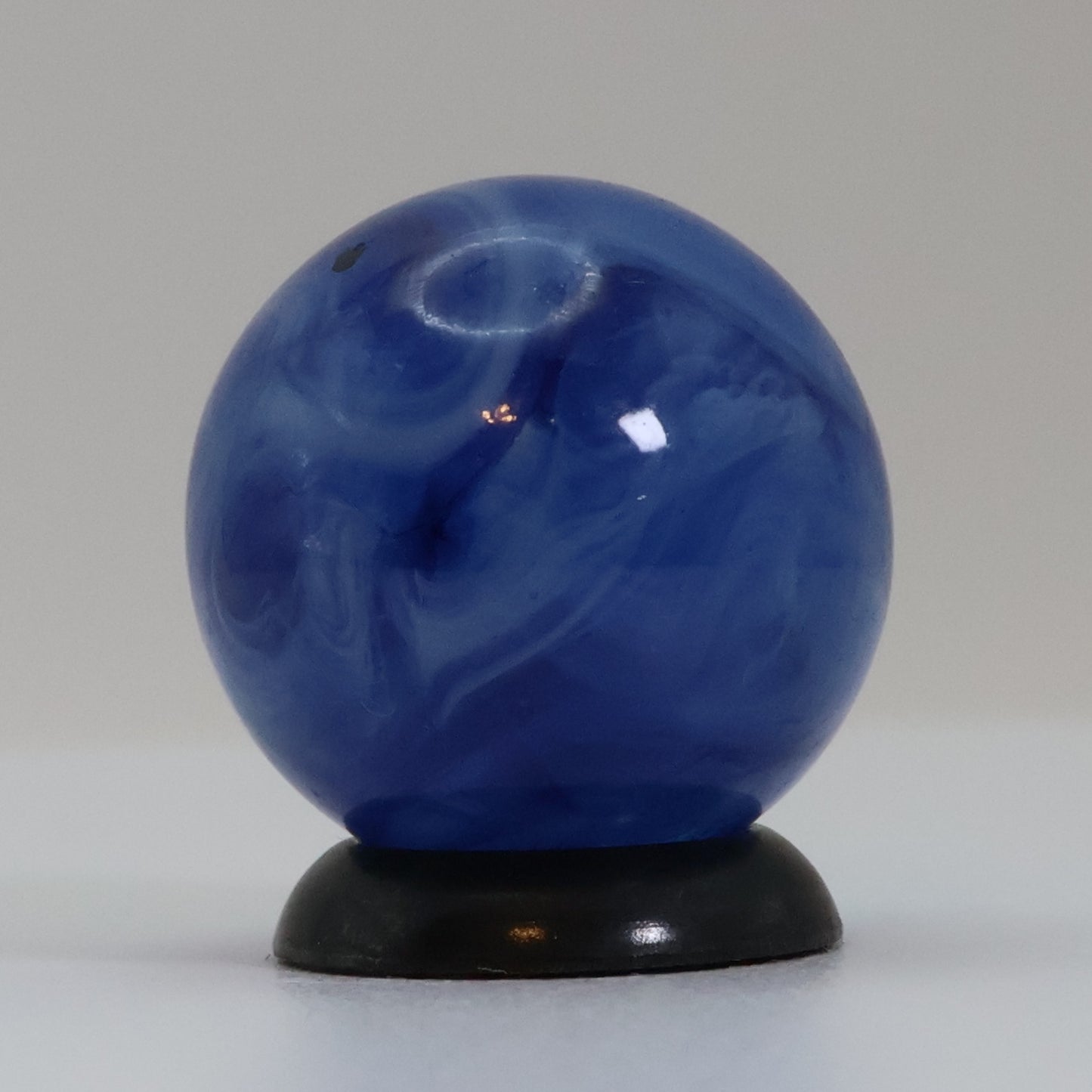 5/8" Swirl Marble Translucent Blue NM+