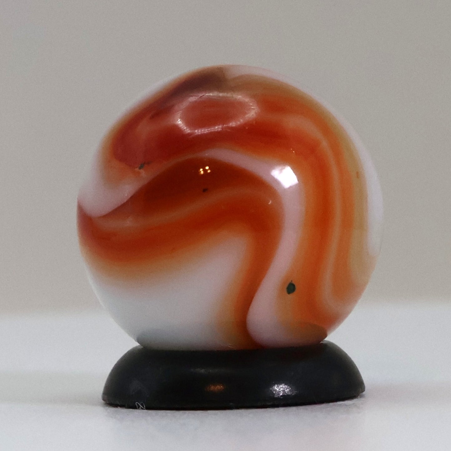 5/8" Swirl Marble Pink, Tan & White M-