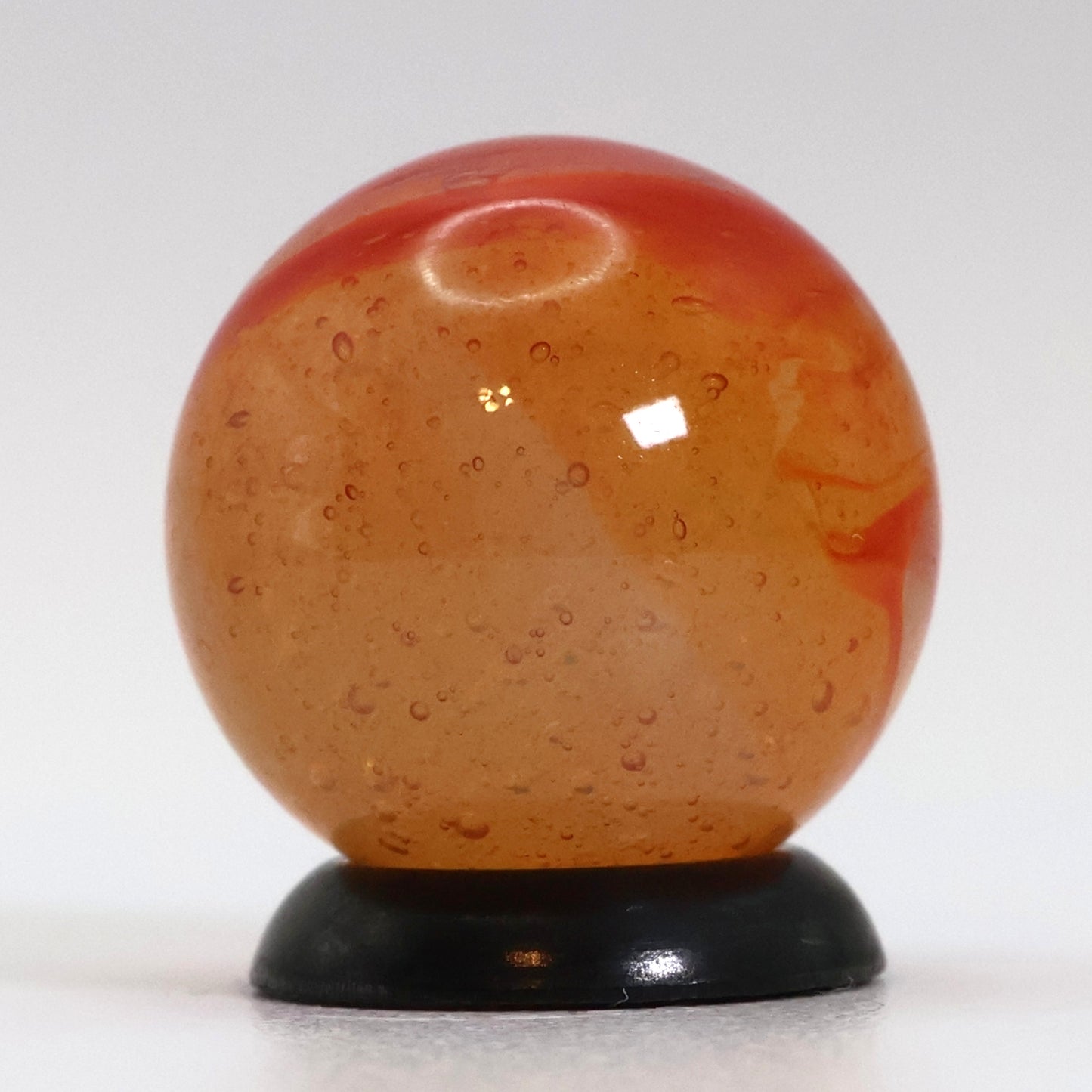 5/8" Peltier Rainbo Clear Based Orange M