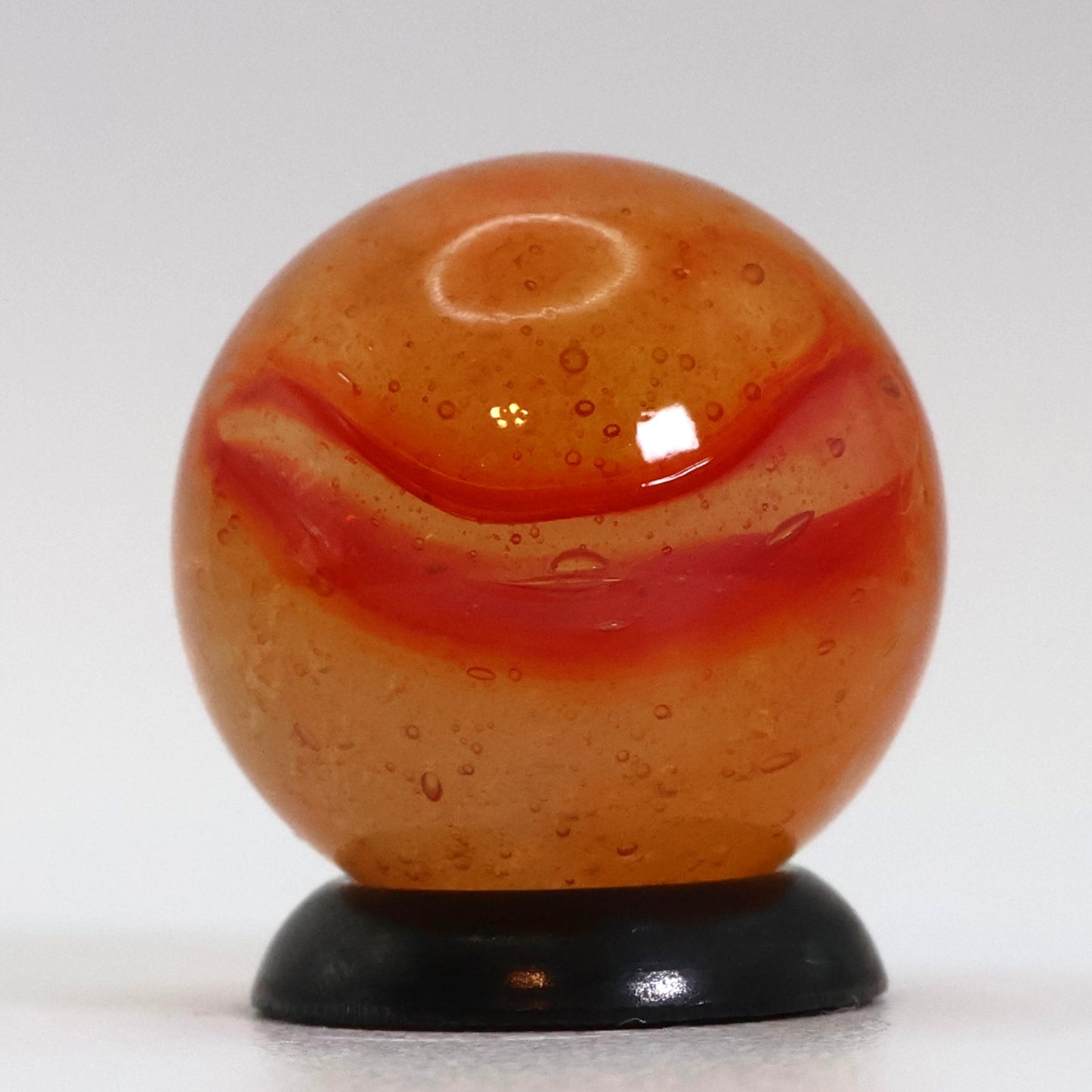 5/8" Peltier Rainbo Clear Based Orange M