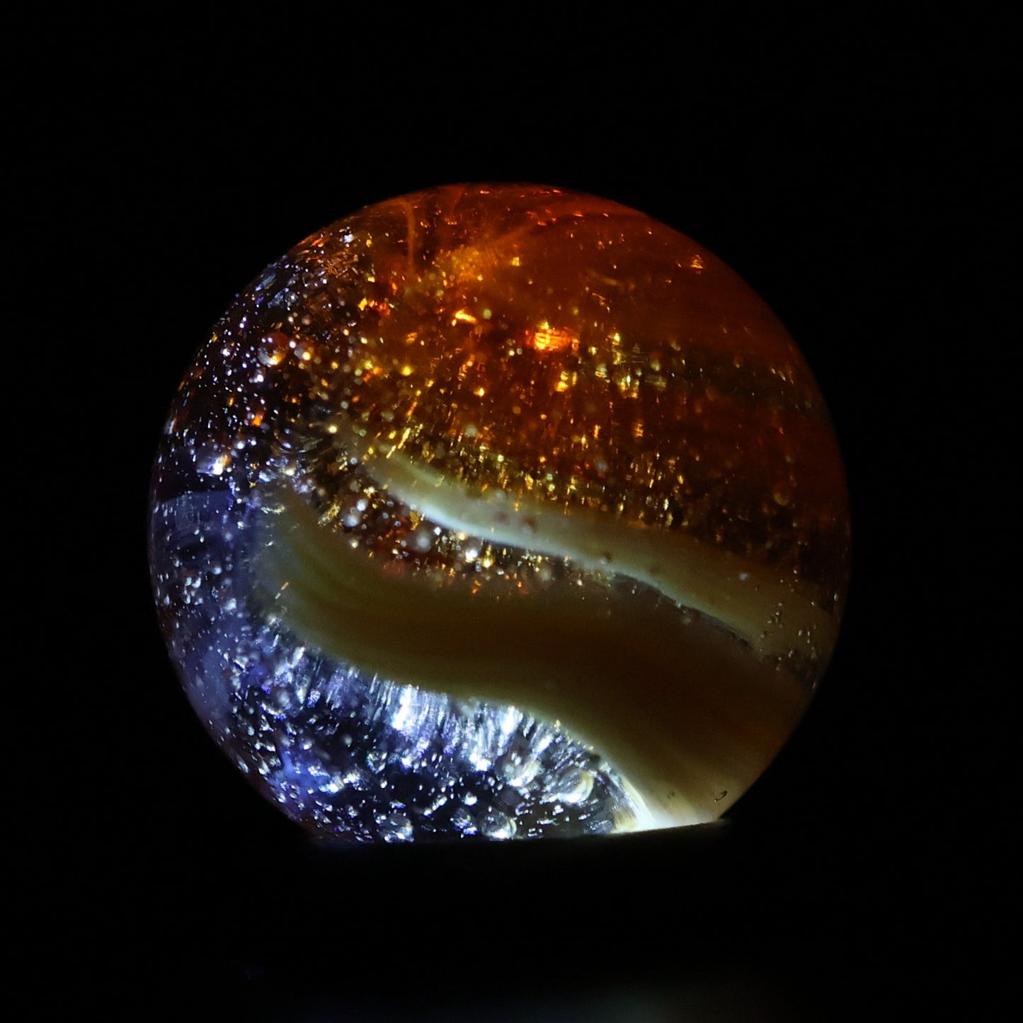 5/8" Peltier Rainbo Sunset Marble NM-