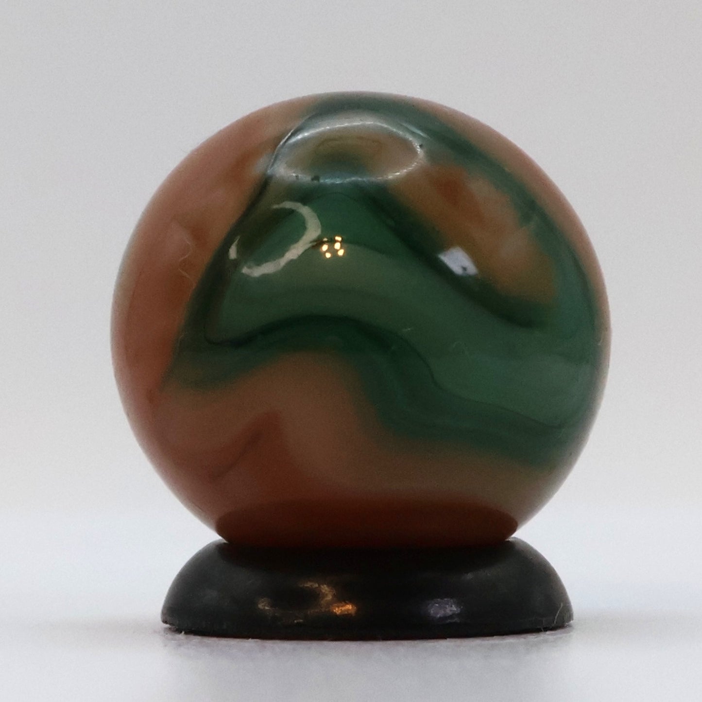 5/8" Heaton Agate Sweet Potato Marble NM++